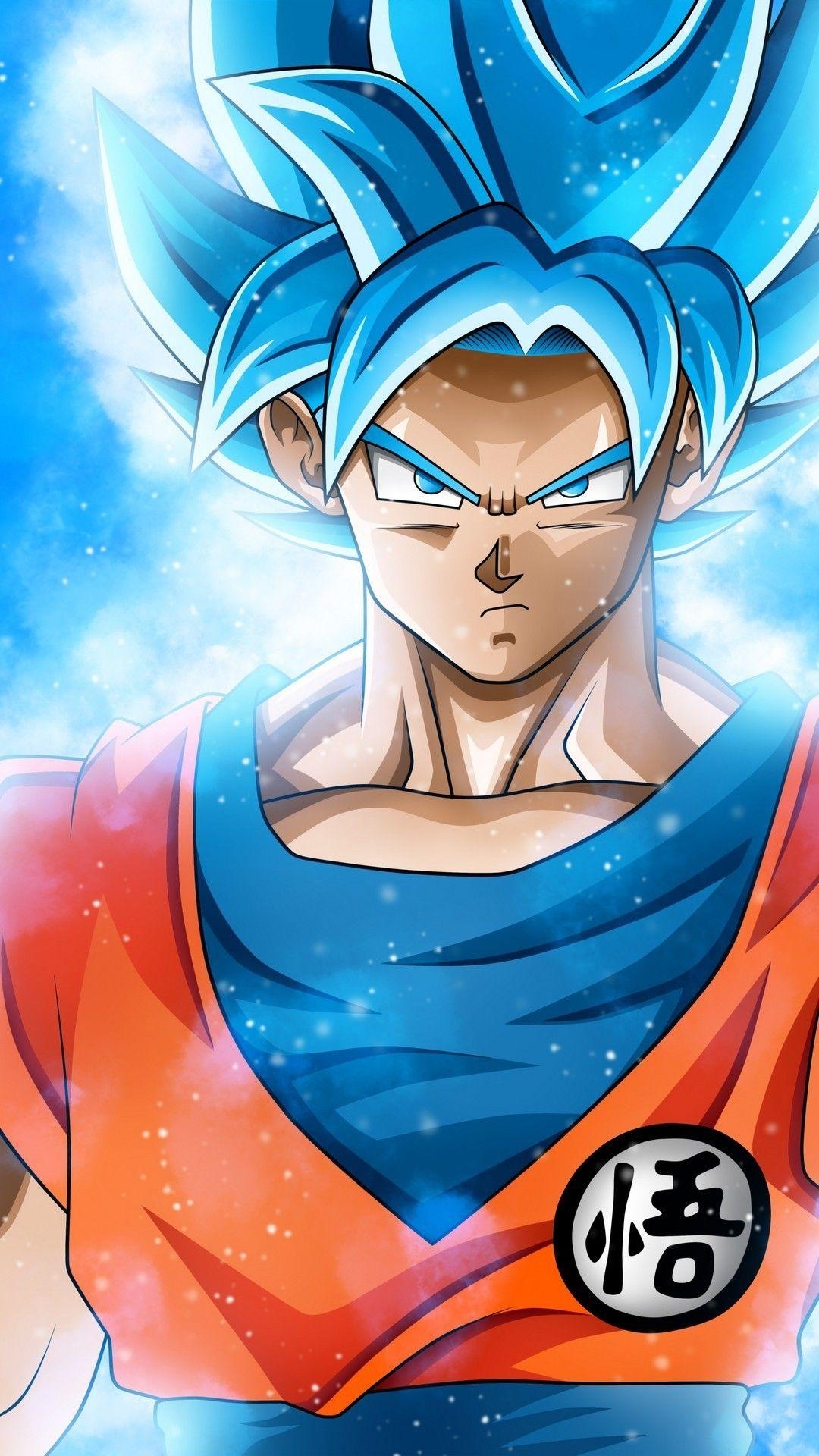 1080x1920 Wallpaper Goku Ssj Blue, Phone