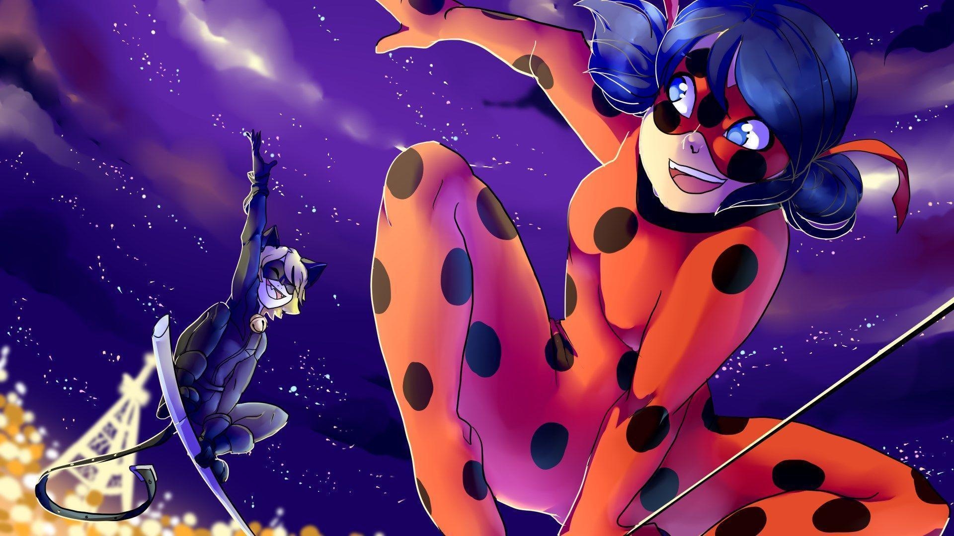 1920x1080 wallpaper free miraculous tales of ladybug and cat noir, Desktop