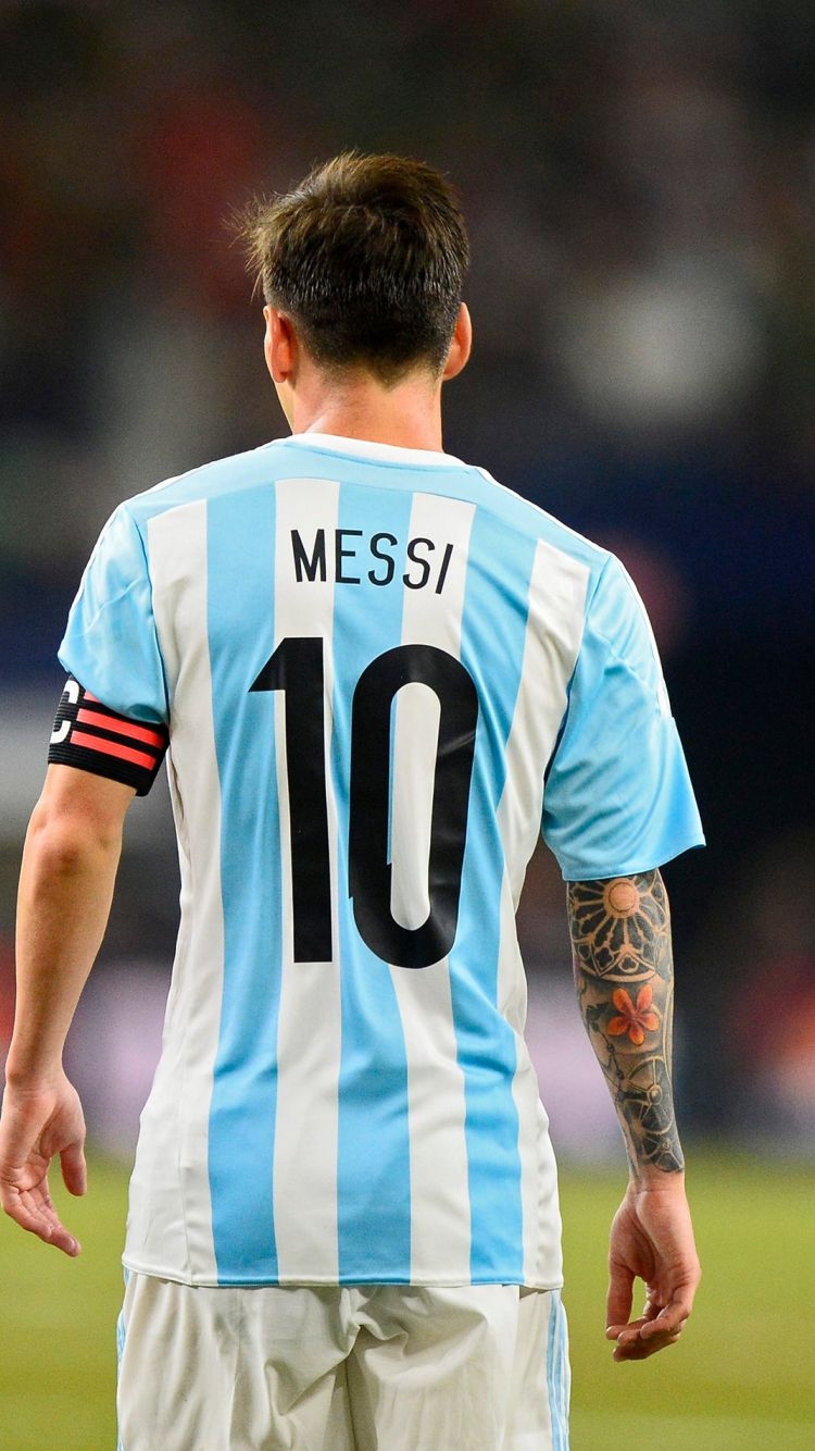 750x1340 Download  wallpaper lionel messi, 10 number, jersey, iphone iphone  HD image, background, 9606, Phone