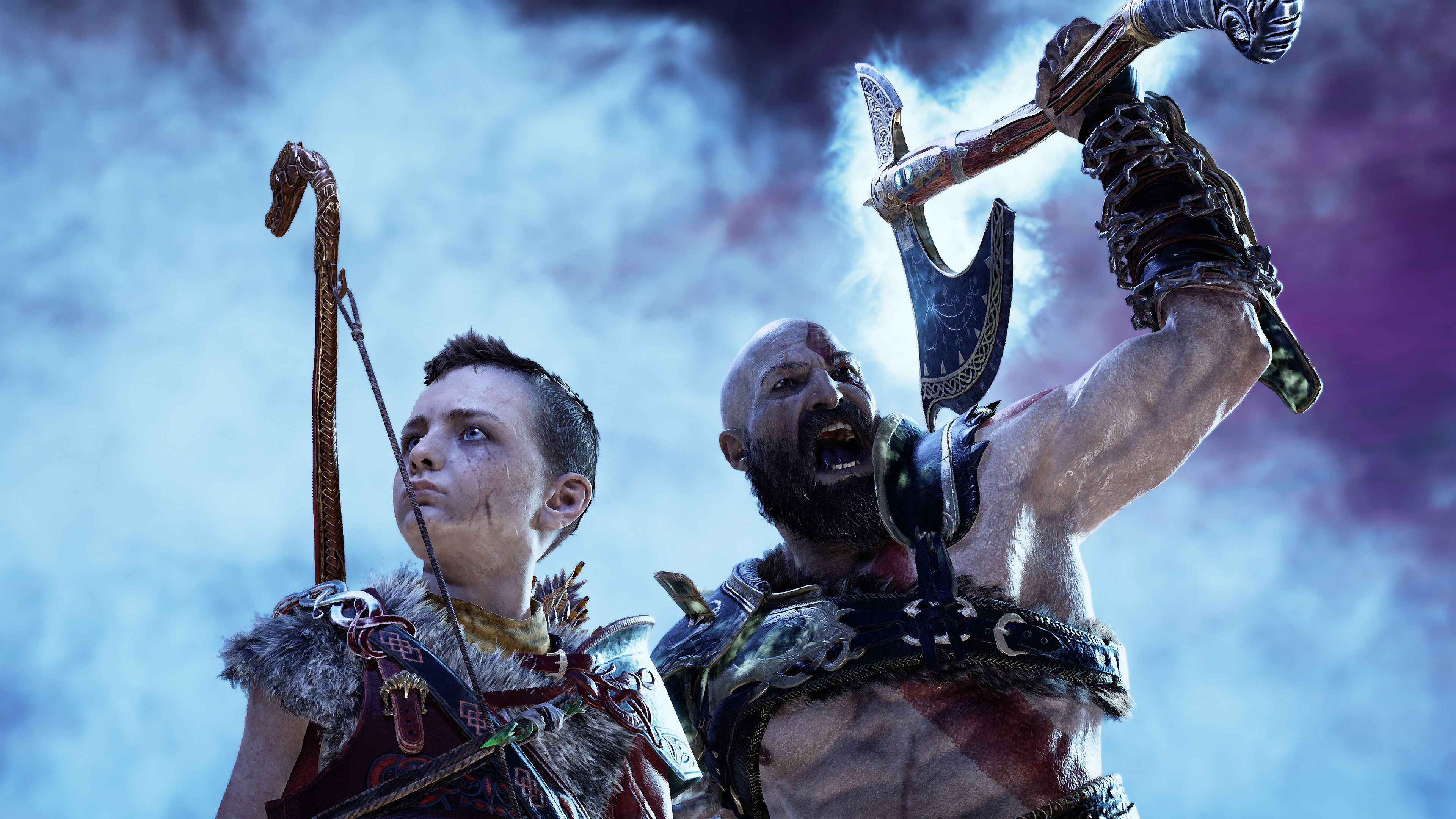 3840x2160 Atreus 4K 8K HD God of War Wallpaper, Desktop