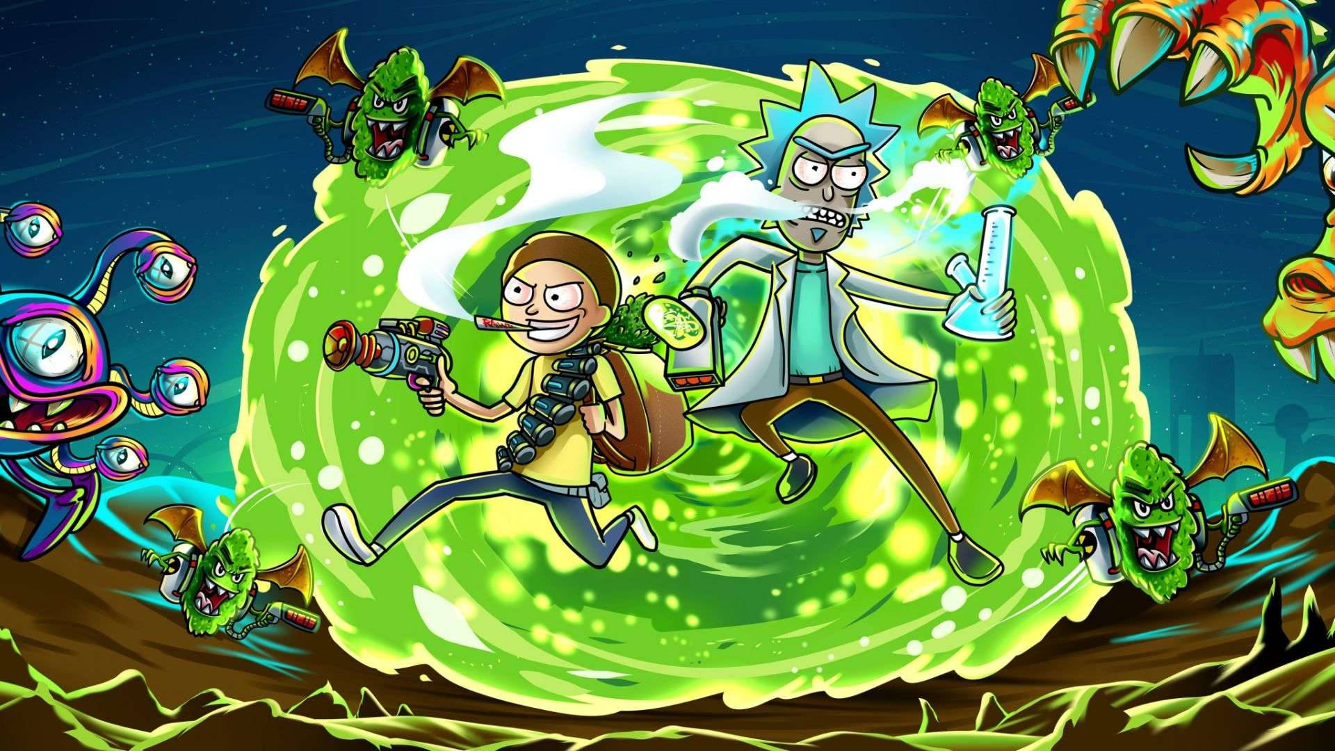 1920x1080 Cool Rick And Morty Wallpaper, Desktop