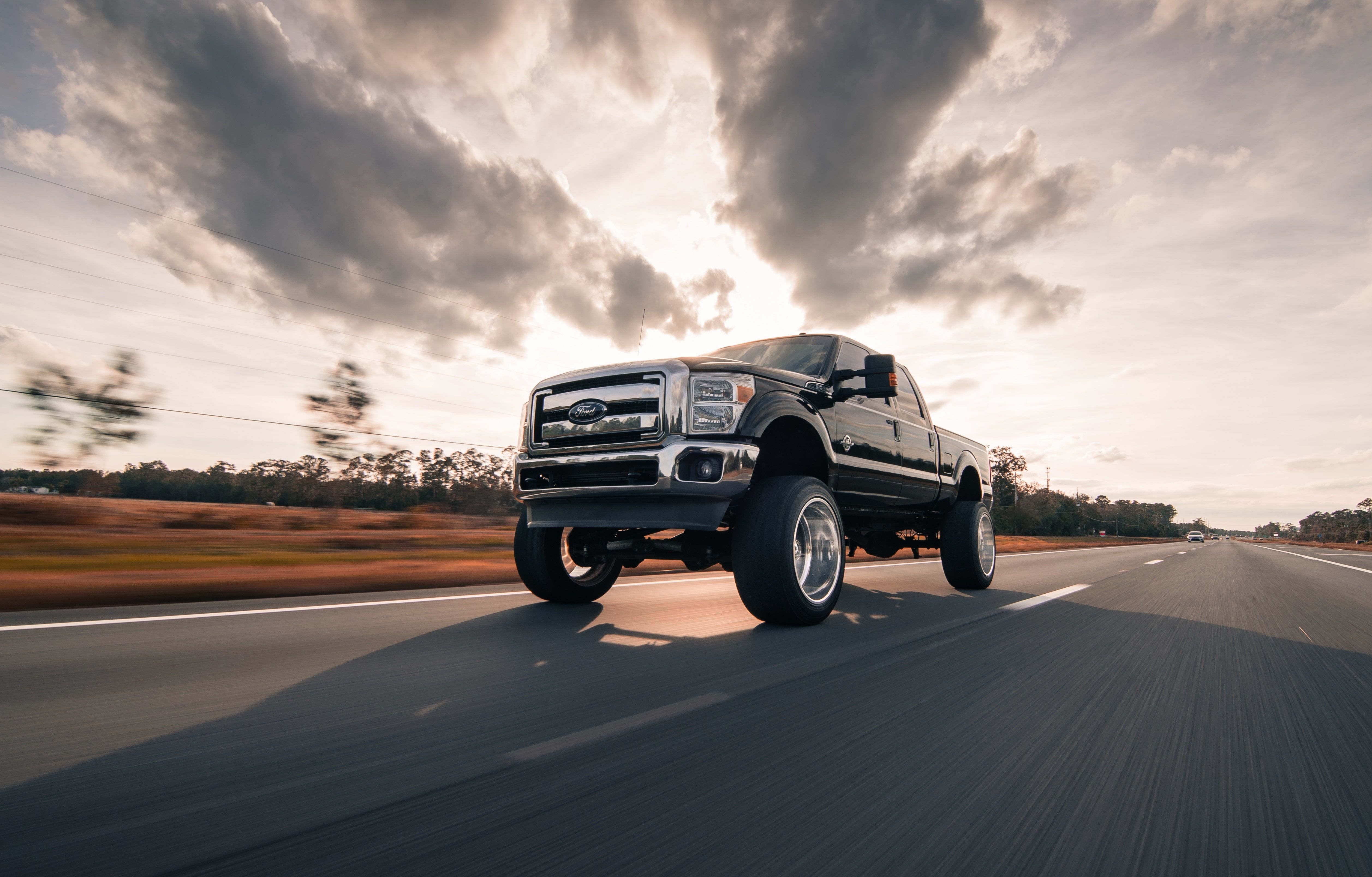 5030x3220 Black Ford F 250 Pickup Truck HD Wallpaper, Desktop