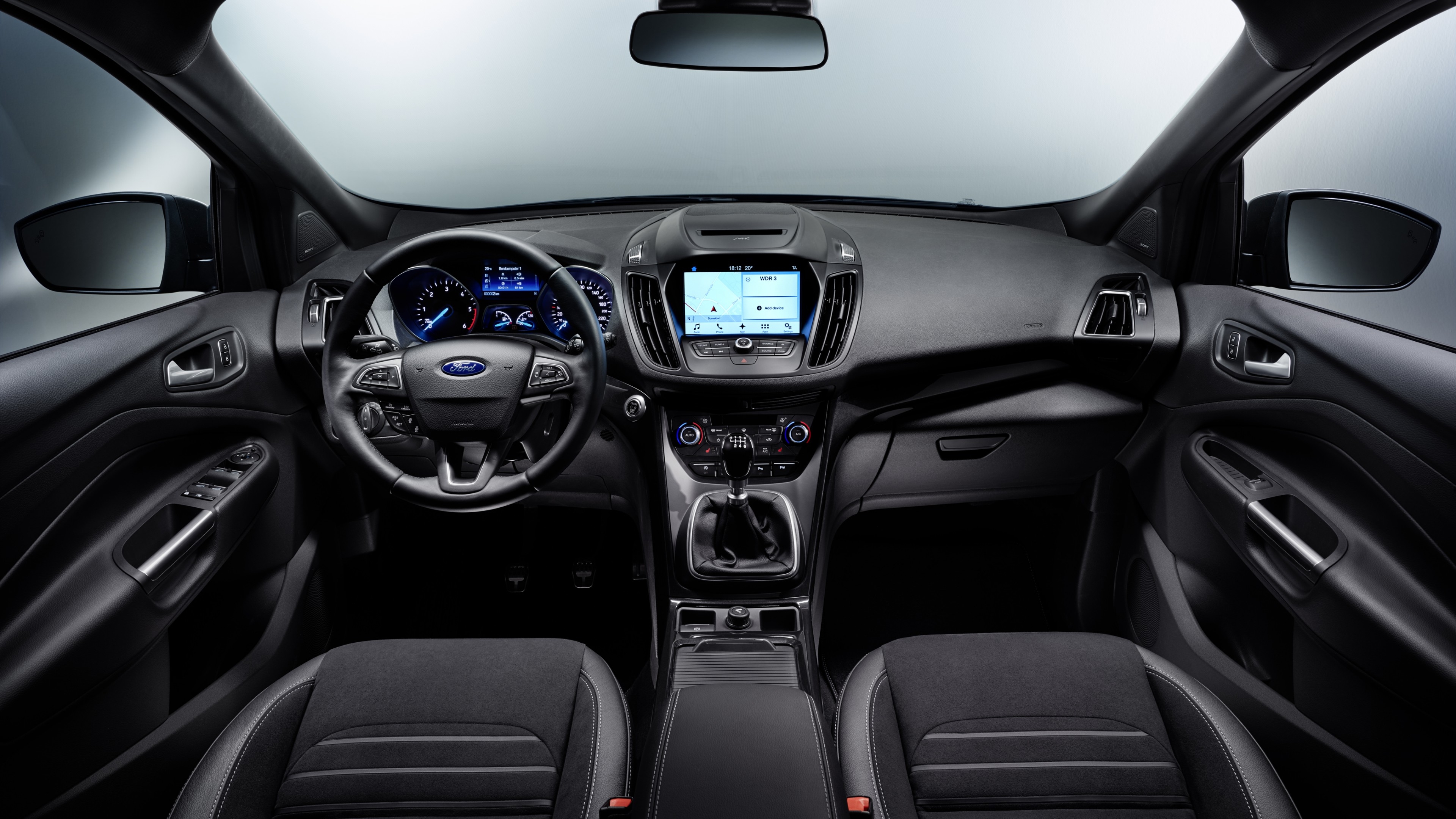 3840x2160 Wallpaper Ford Kuga, Geneva Auto Show interior, Cars & Bikes, Desktop