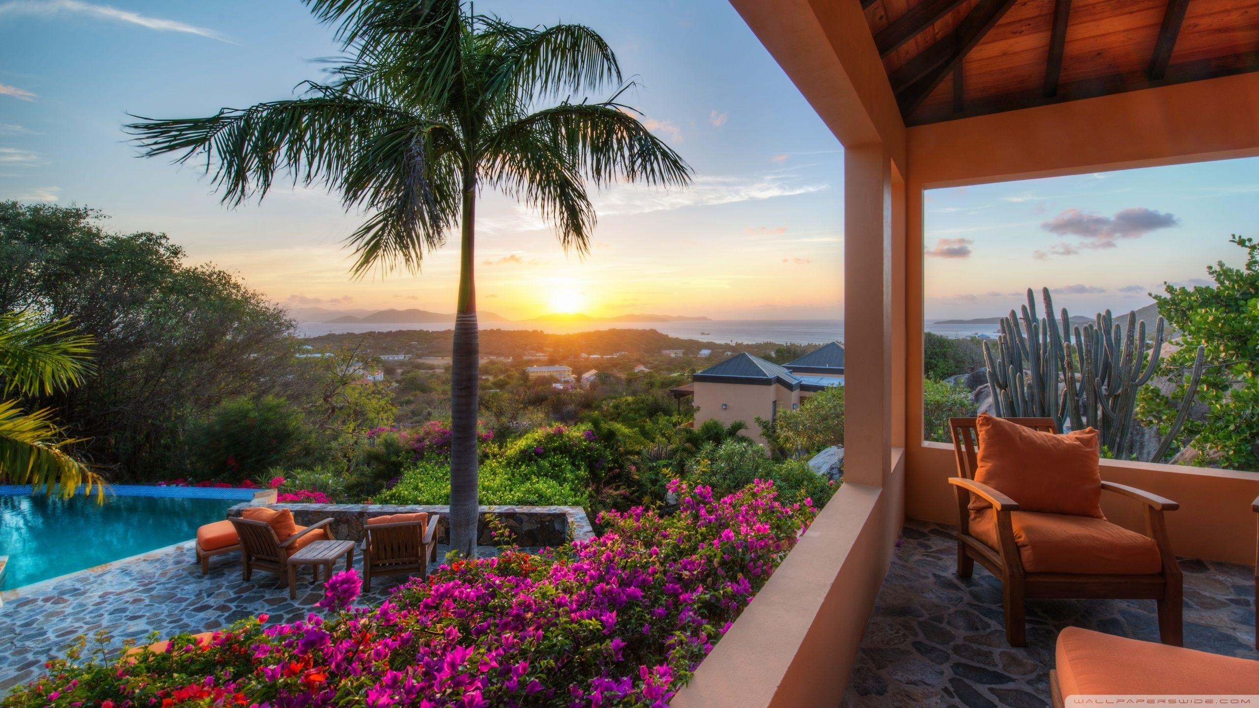 2560x1440 Virgin Gorda Balcony View HD desktop wallpaper, Widescreen, High, Desktop