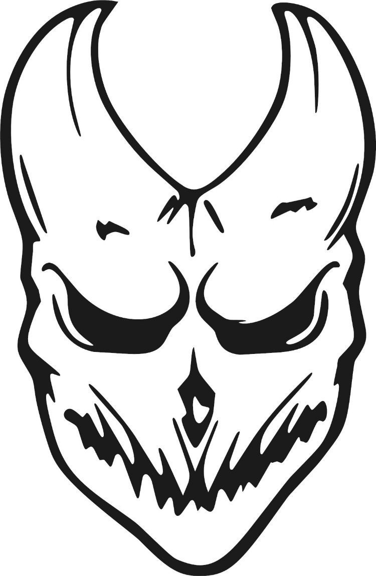 750x1150 Slaughter to Prevail Mask Decal с, Phone