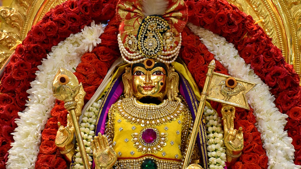 1200x680 Soorasamharam 2022 Image & Lord Murugan HD Wallpaper For Free Download Online: Celebrate Tiruchendur Soorasamharam Festival in Tamil Nadu With WhatsApp Messages and Greetings, Desktop