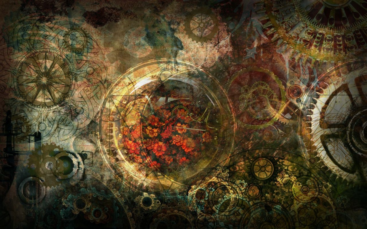 1280x800 My Ear Trumpet Has Been Struck By Lightning. Steampunk Wallpaper, Steampunk Background, Steampunk Art, Desktop