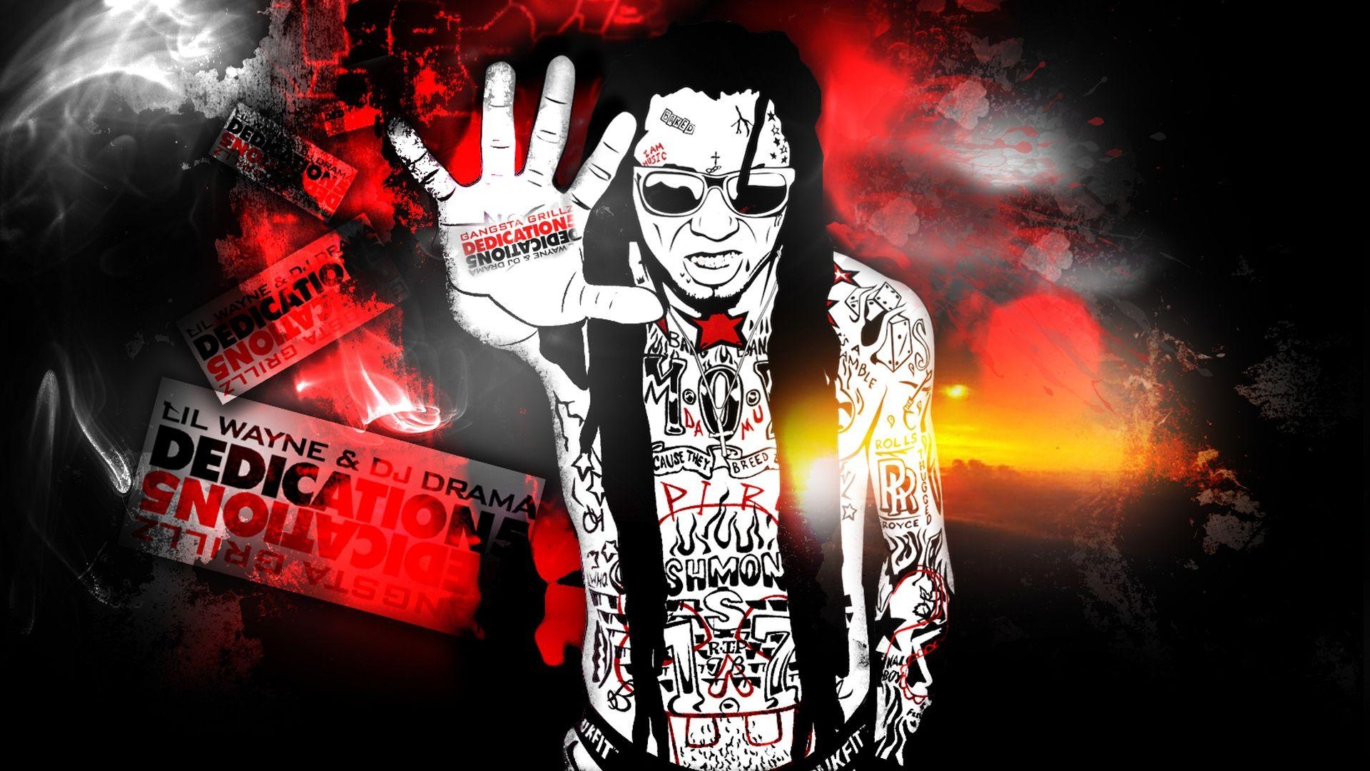 1920x1080 Music hip hop Glasses Hands rap rapper lil wayne wallpaper, Desktop