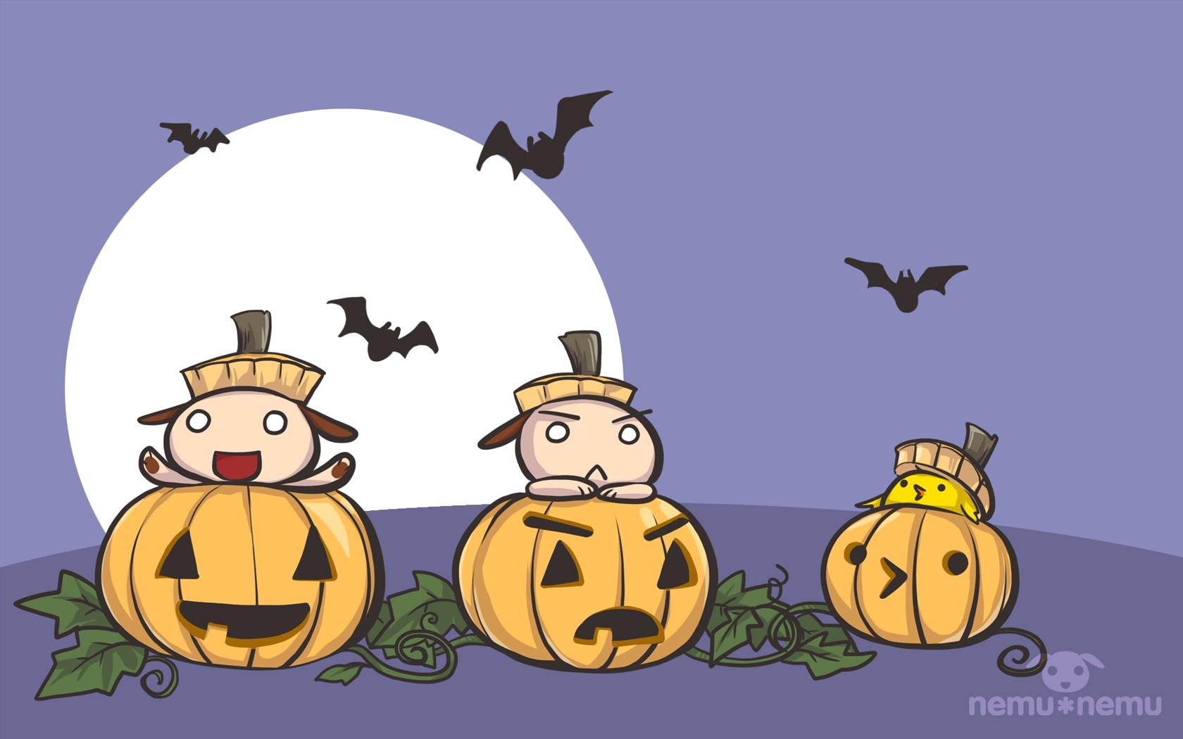 1680x1050 Cute Halloween iPhone Wallpaper, Desktop