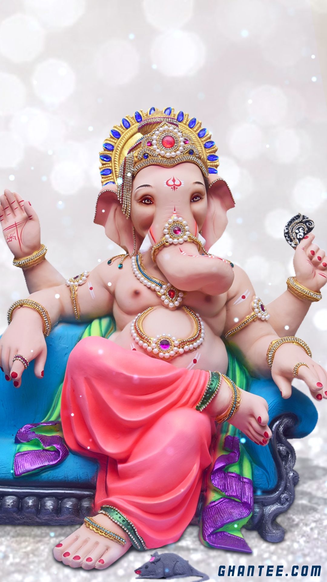 1080x1920 ganesh HD wallpaper for iphone. full HD. Ghantee. Ganesh photo, Ganpati bappa photo, Ganpati photo hd, Phone