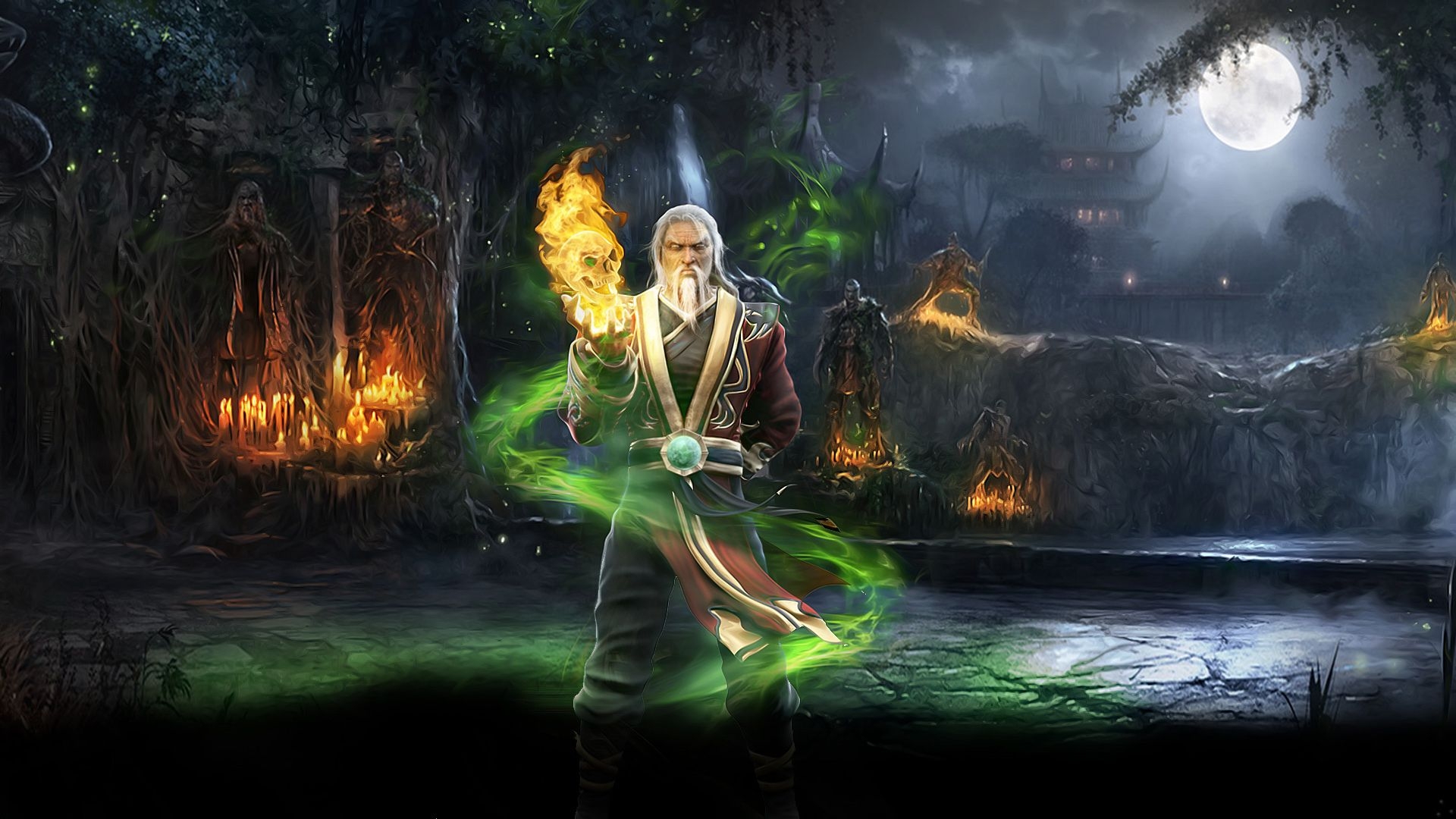 1920x1080 Mortal Kombat wallpaper Shang Tsung 2 Mortal Kombat games, fan site!, Desktop