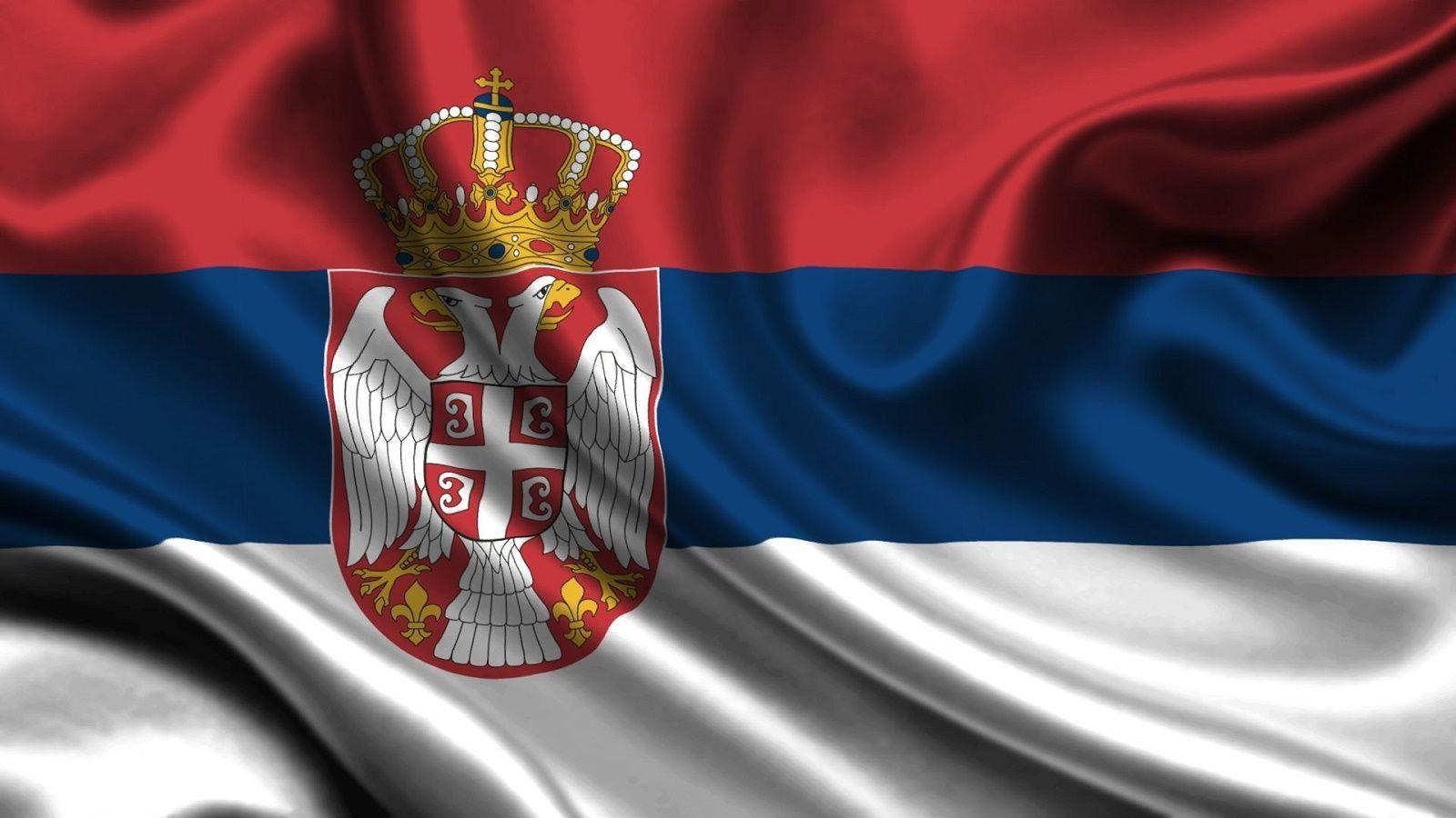 1600x900 Serbia National Football Team The Eagles Flag HD Desktop Wallpaper, Desktop