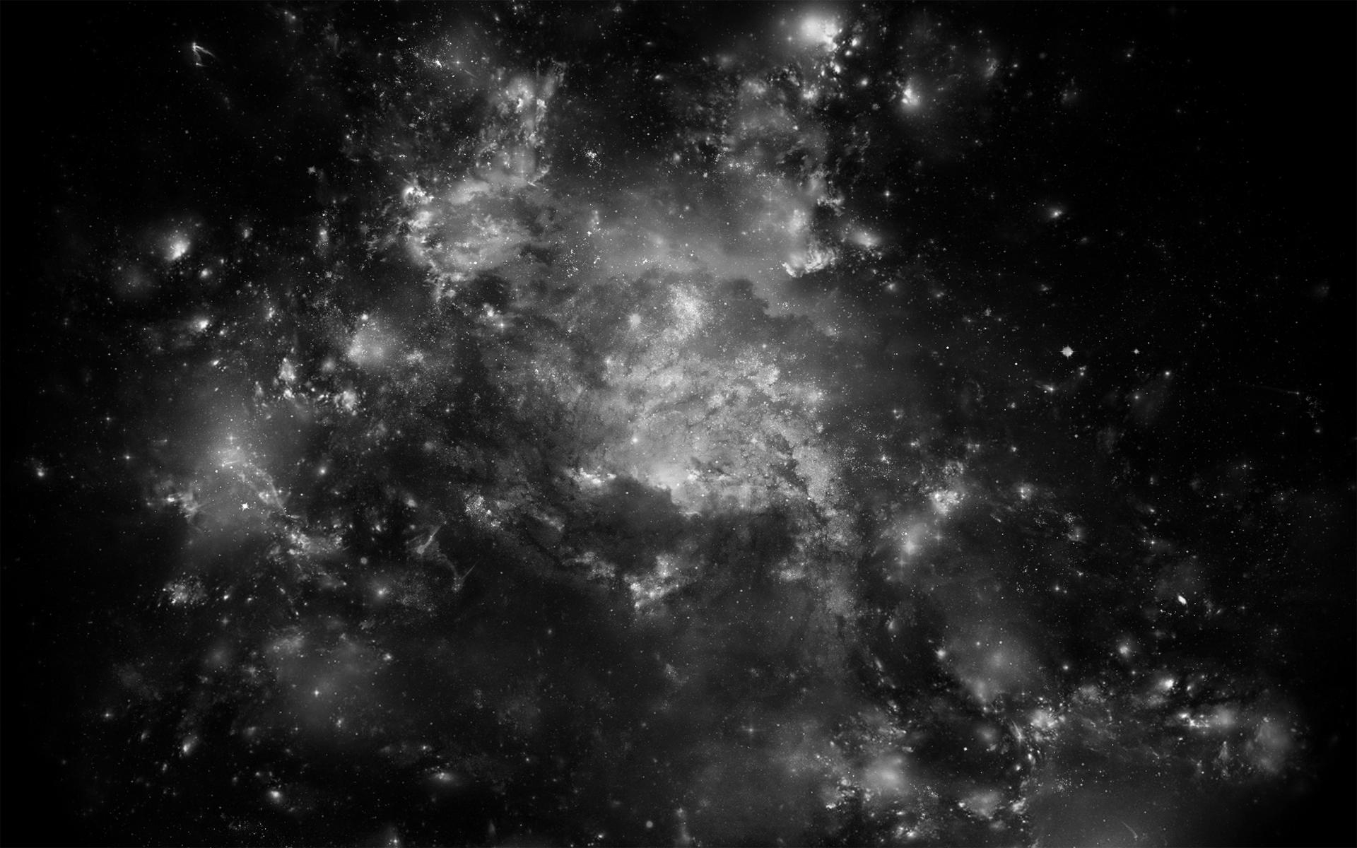 1920x1200 Black and White Space Wallpaper, Desktop