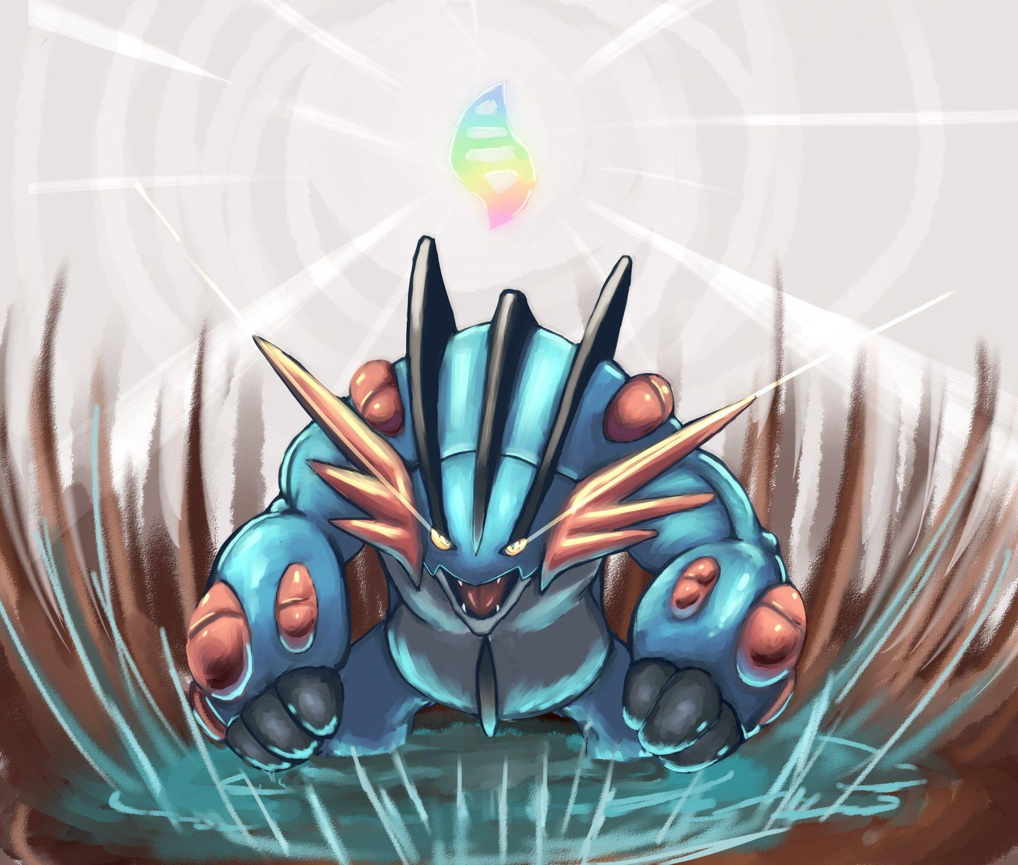 2000x1700 Pokemon Swampert g wallpaperx1700, Desktop