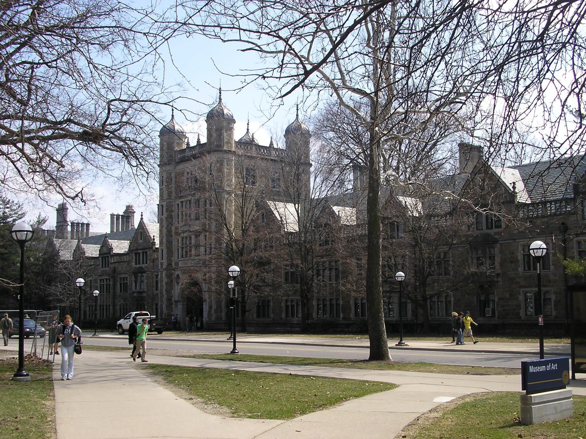 2050x1540 University of Michigan Campus Winter, Desktop