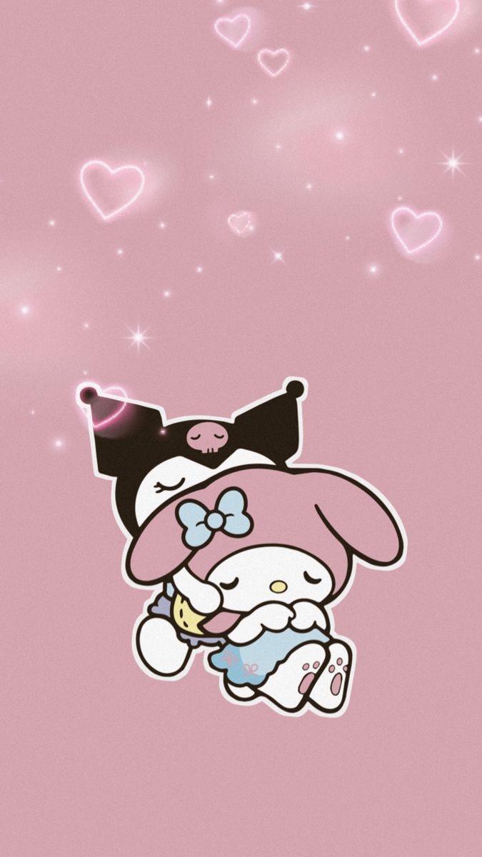 680x1200 kuromi x my melody wallpaper. Hello, Phone