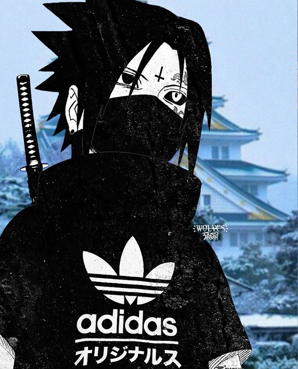 1040x1280 Sasuke Adidas Wallpaper Free Sasuke Adidas Background, Phone