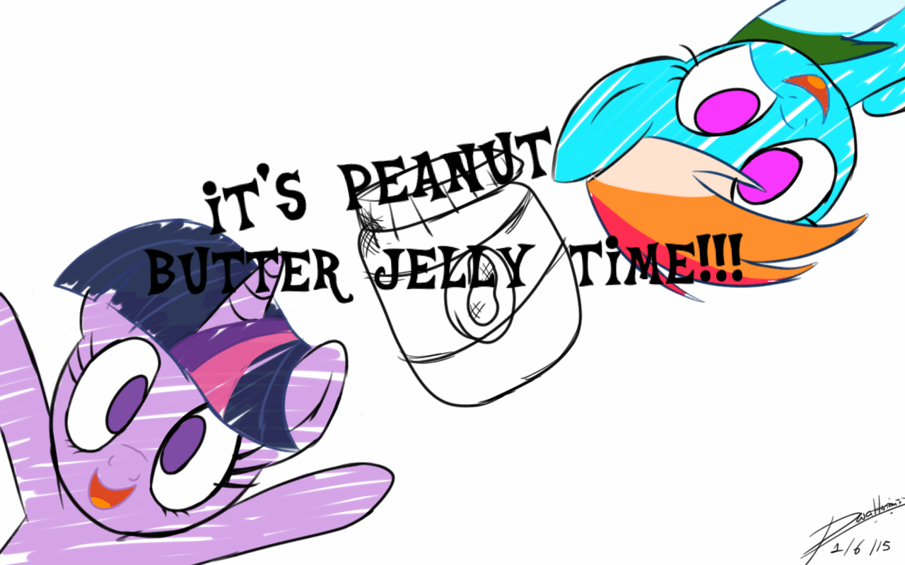 1280x800 artist:untaloc, cute, happy, peanut butter, peanut, Desktop