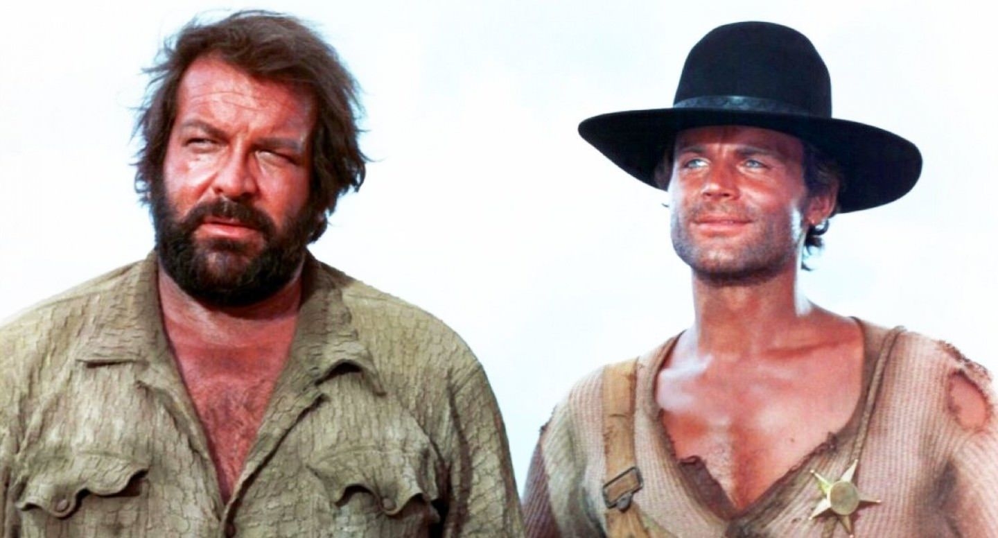 1440x780 WallpaperStories: Bud Spencer and Terence Hill. Blog. Lookbook, Desktop