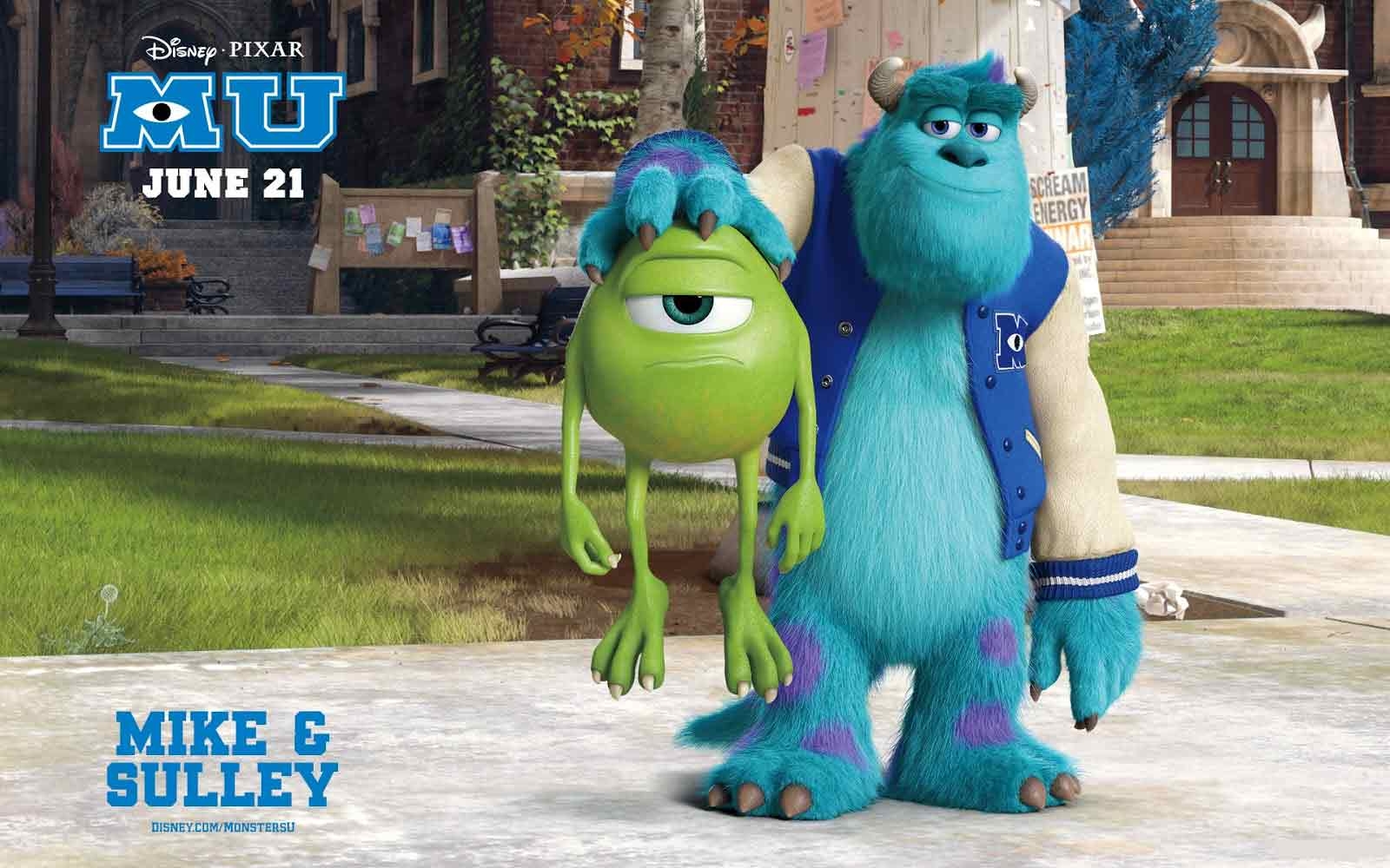 1600x1000 Monsters University Movie Wallpaper and Desktop Background HD Free, Desktop