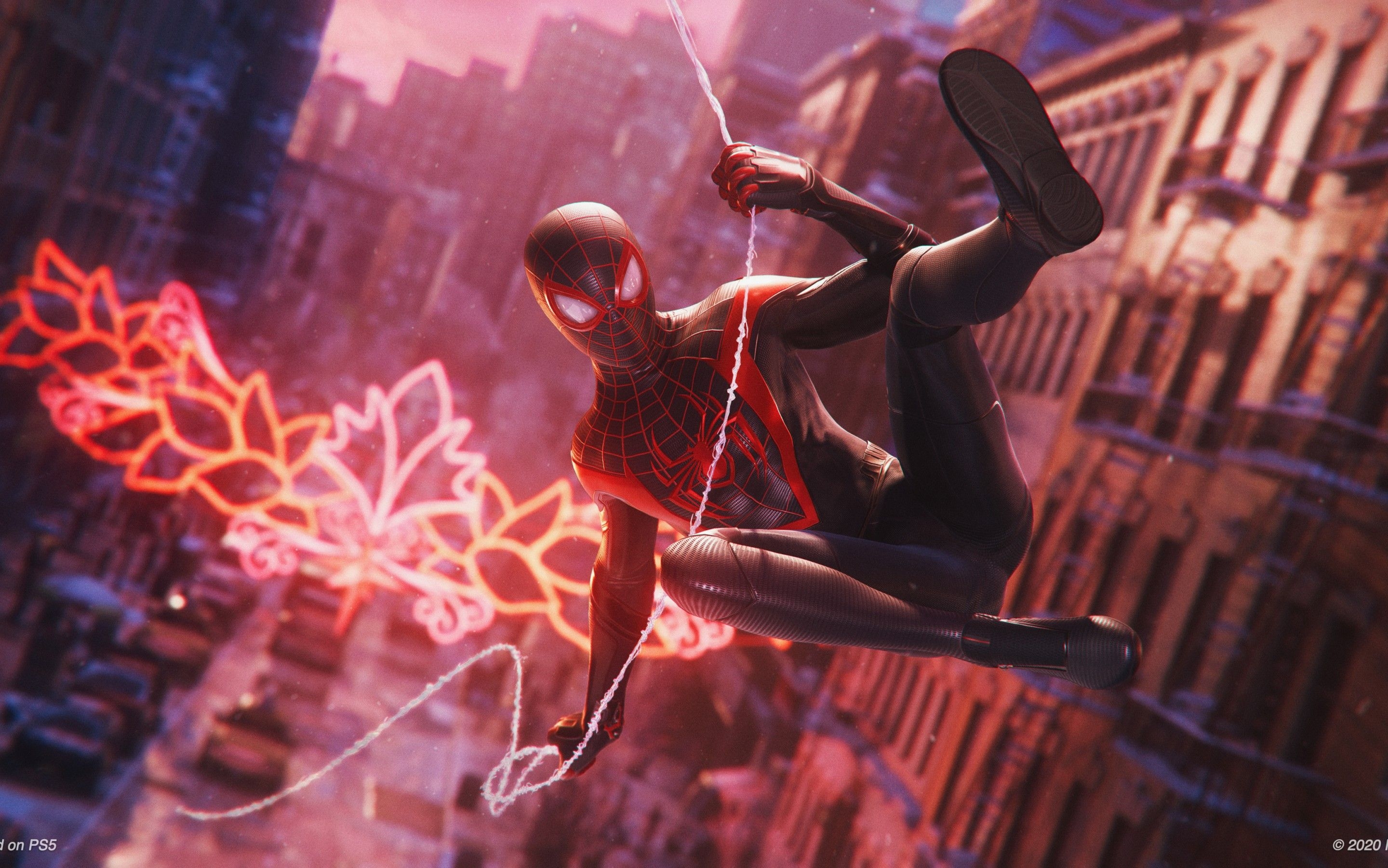 2880x1800 Marvel's Spider Man: Miles Morales Wallpaper 4K, PlayStation, Desktop