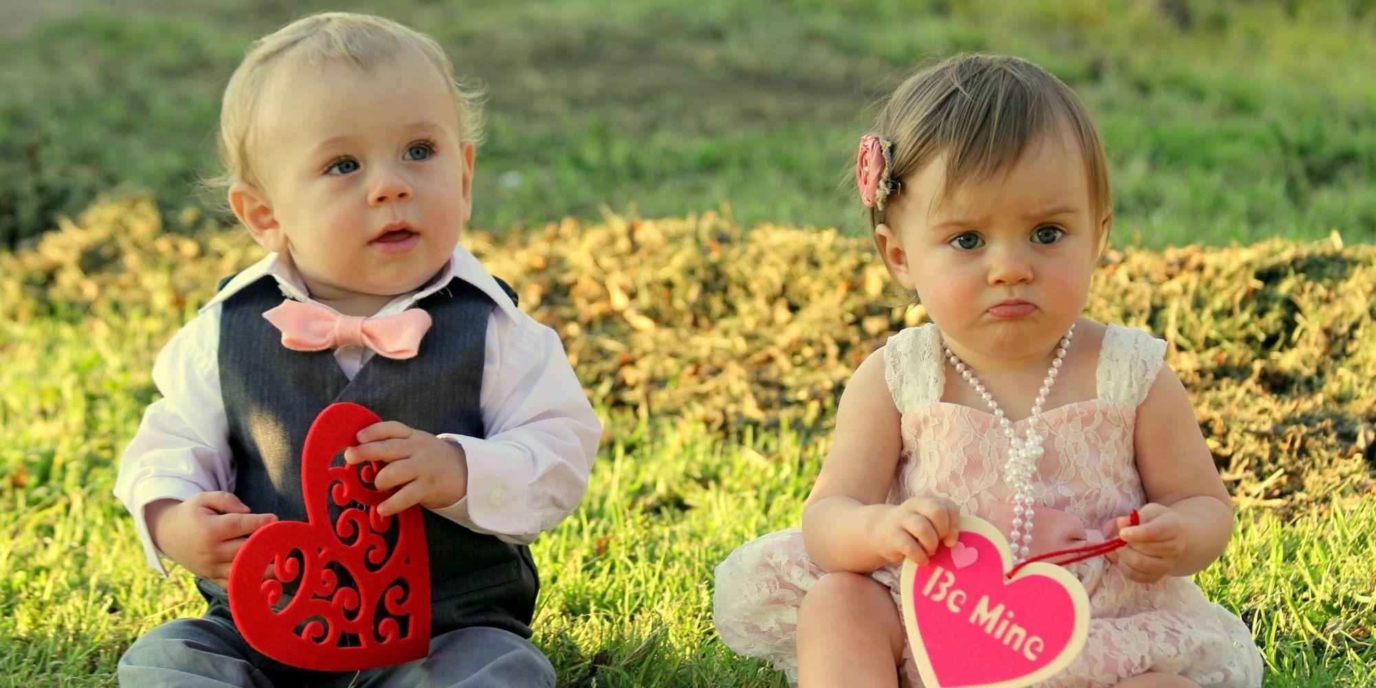 2000x1000 cute baby love wallpaper for facebook (10), Dual Screen