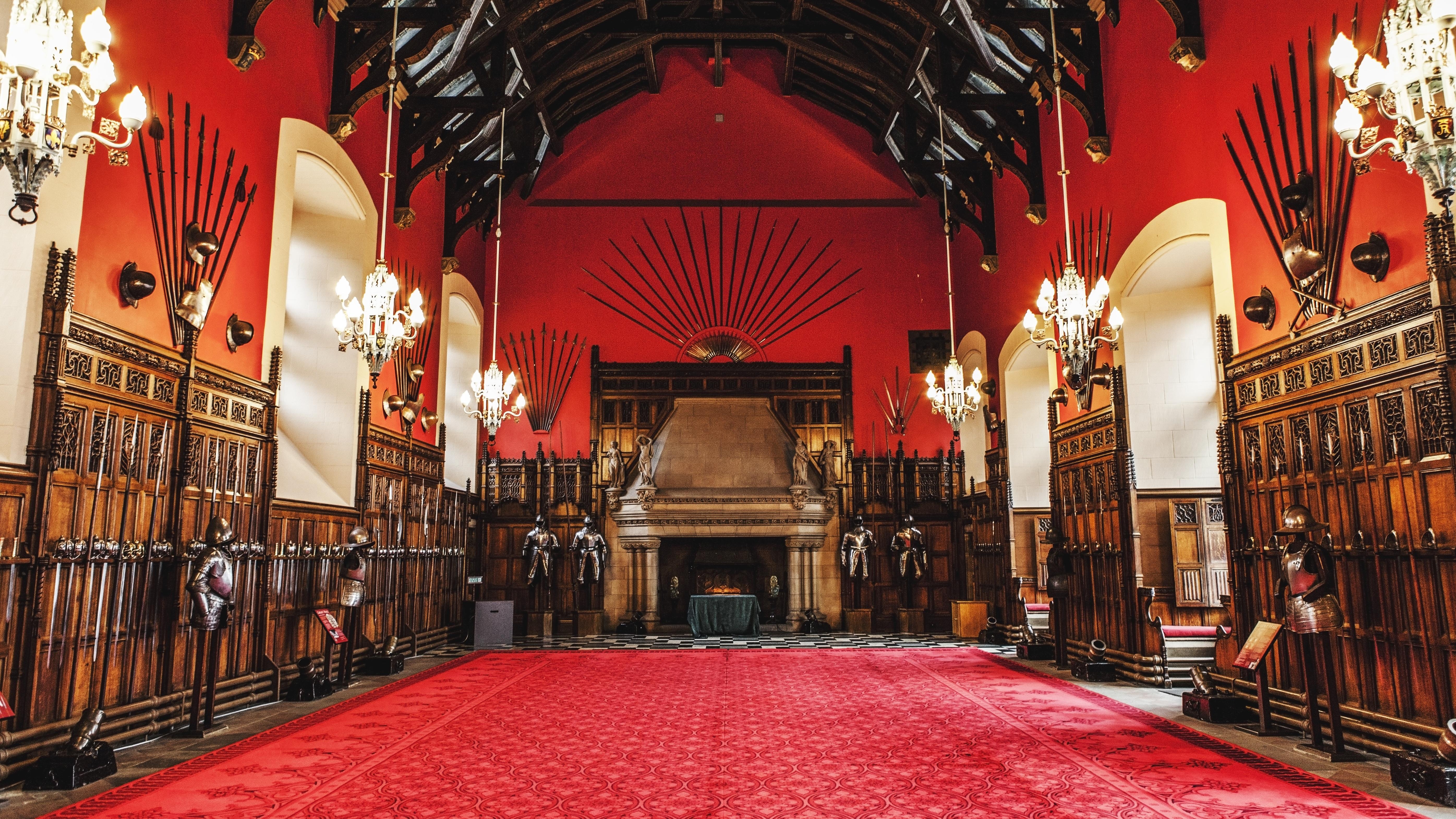 5590x3140 Inside Edinburgh Castle Scotland 4k Ultra HD Wallpaper, Desktop