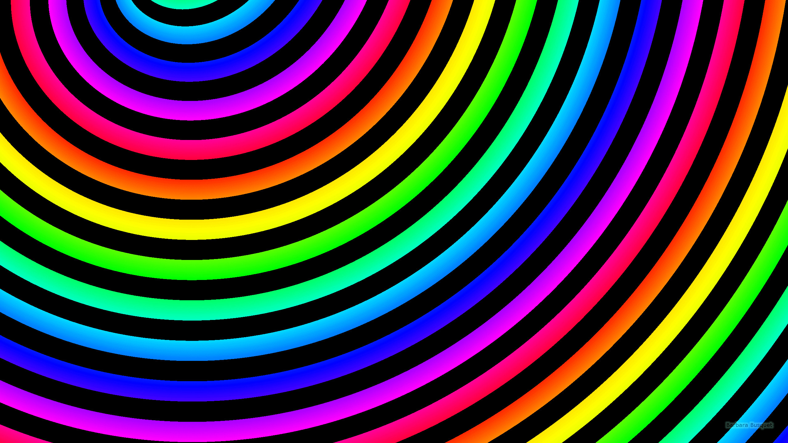 2560x1440 Rainbow Spiral's HD Wallpaper, Desktop