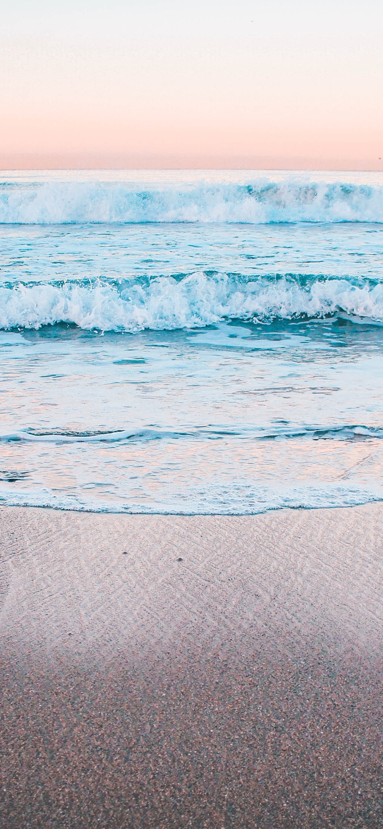 1250x2690 Peaceful Calm Waves 5k iPhone XS MAX HD 4k Wallpaper, Image, Background, Photo and Picture, Phone