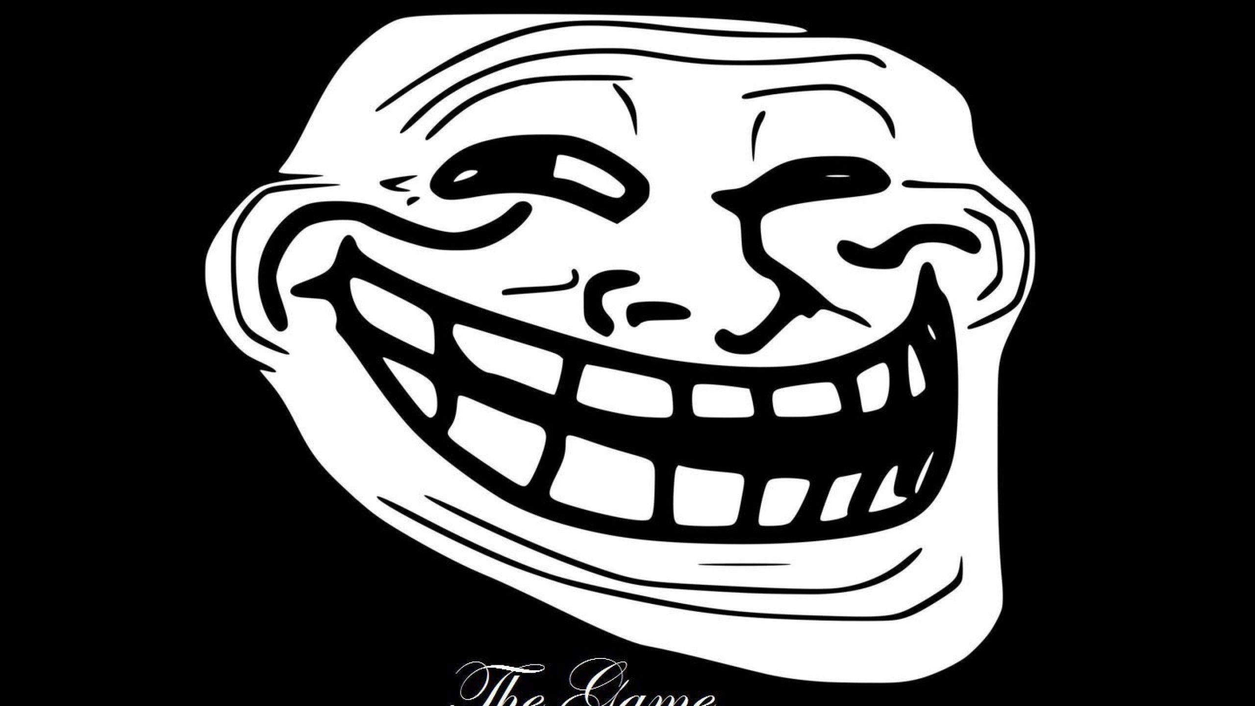 2560x1440 Funny Troll Face Wallpaper, Desktop