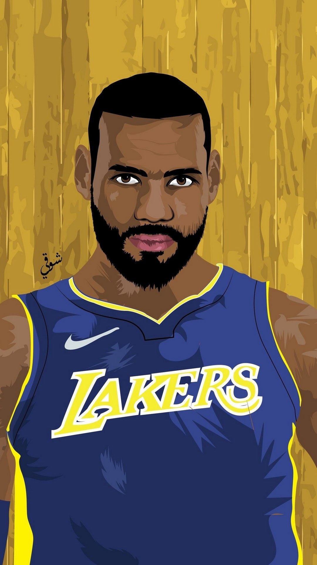 1080x1920 LeBron James LA Lakers iPhone X Wallpaper. Lebron james, Phone