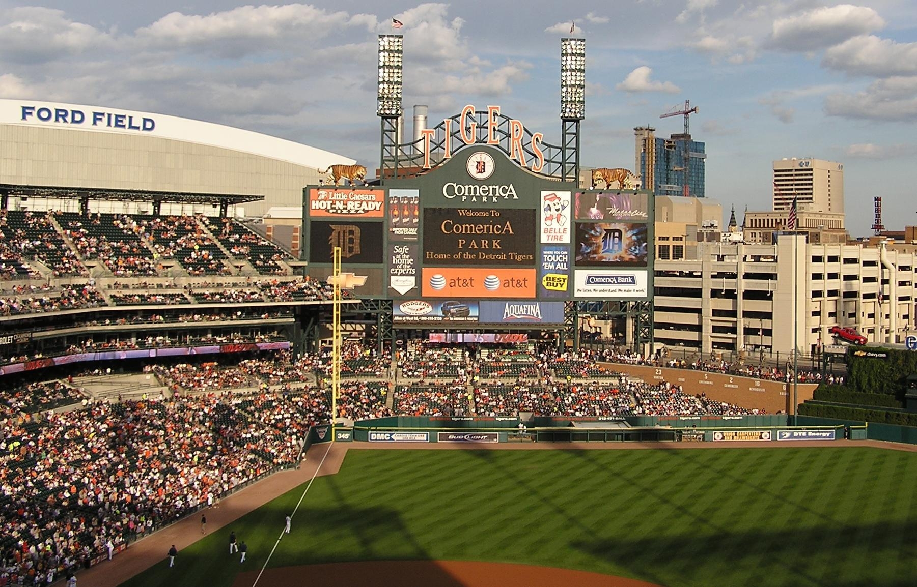 1810x1160 Comerica Park Desktop Background, Desktop