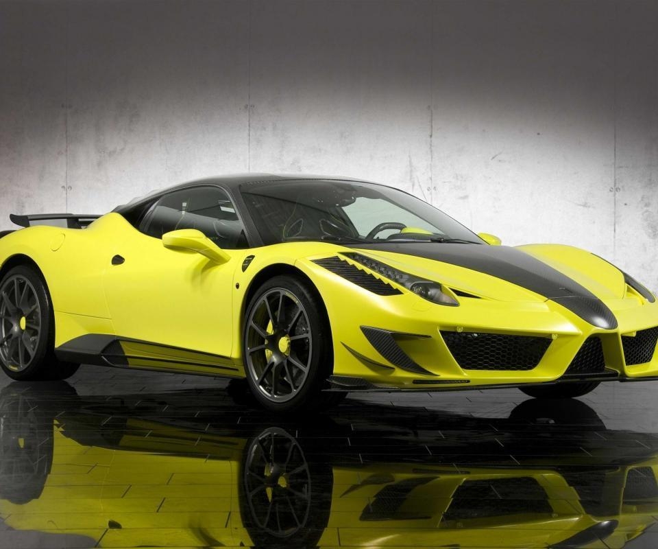 960x800 Nice Yellow Cars Vehicles Ferrari Italia HD, Desktop