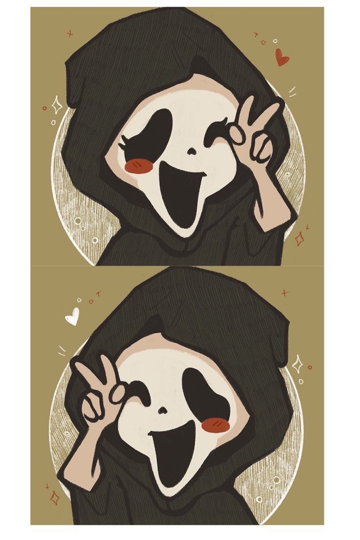 740x1110 ghostface pfp & matching pfp. Ghostface, Halloween painting, Art wallpaper, Phone