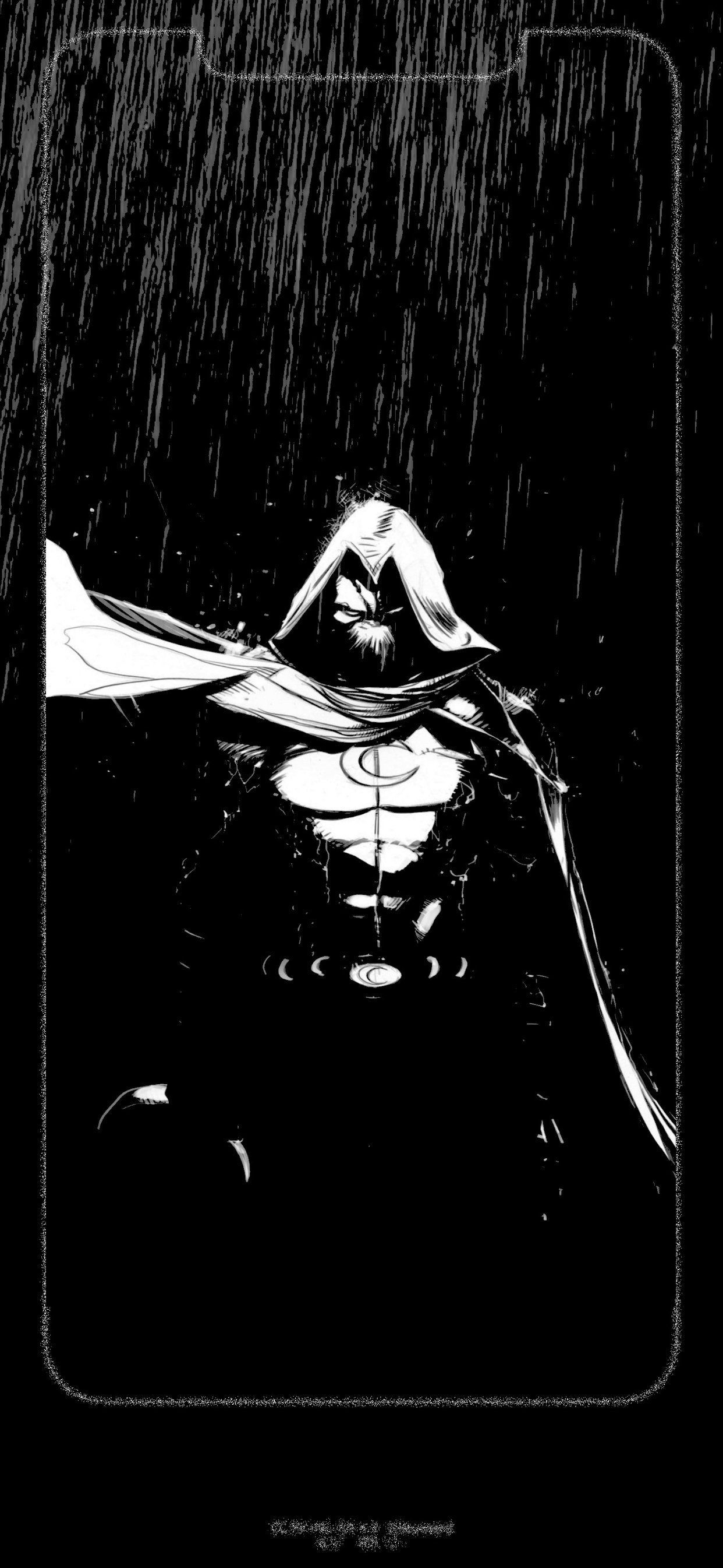 1250x2690 Moon Knight Phone Wallpaper, Phone