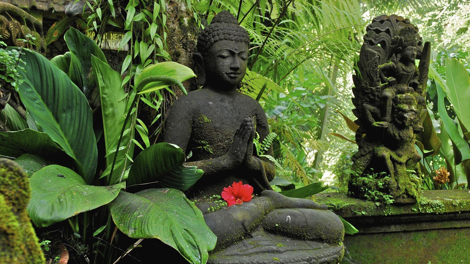 1920x1080 wallpaper Buddha, Ubud, Bali, Indonesia HD, Widescreen, High, Desktop