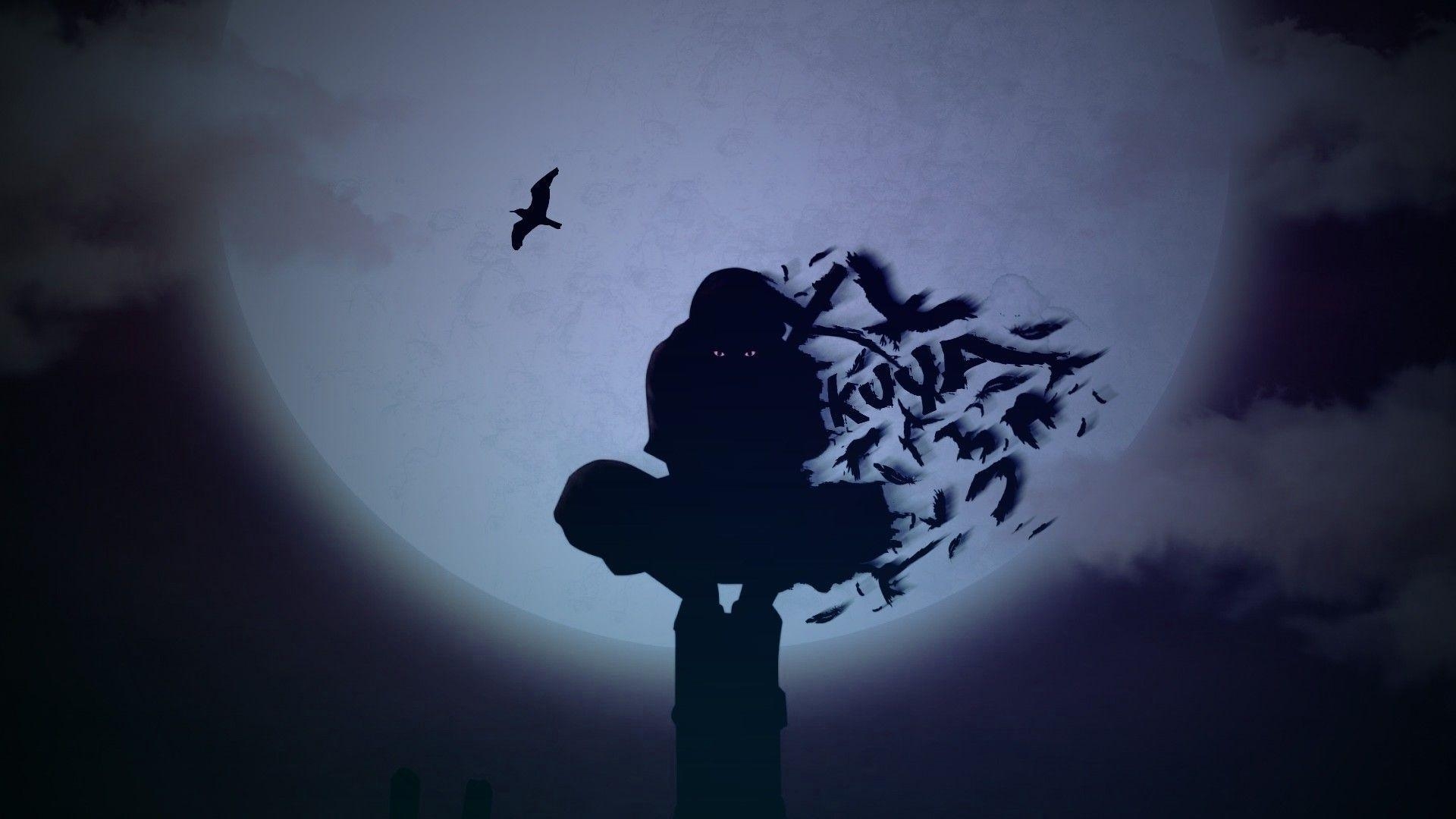 1920x1080 Itachi Silhouette Wallpaper Free Itachi Silhouette Background, Desktop