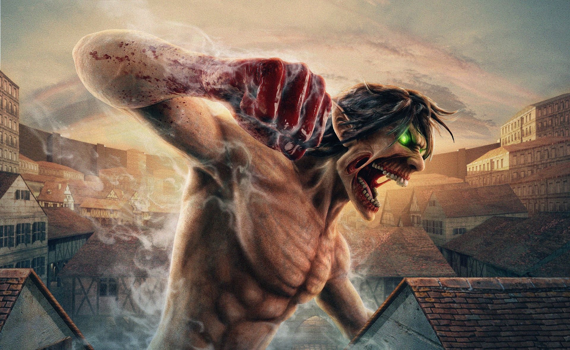 1920x1180 Anime Attack On Titan Attack on Titan Eren Yeager Shingeki No, Desktop