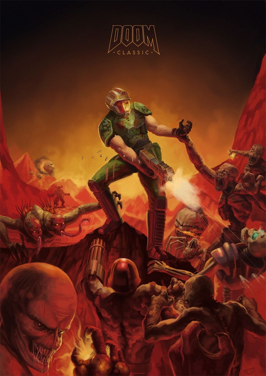 850x1200 Doom Phone Wallpaper Free Doom Phone Background, Phone