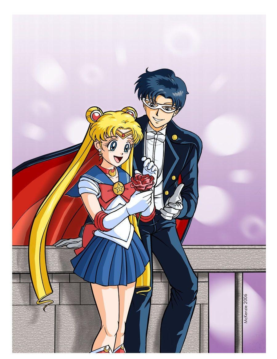 900x1170 Sailor Moon + Tuxedo Mask favourites, Phone