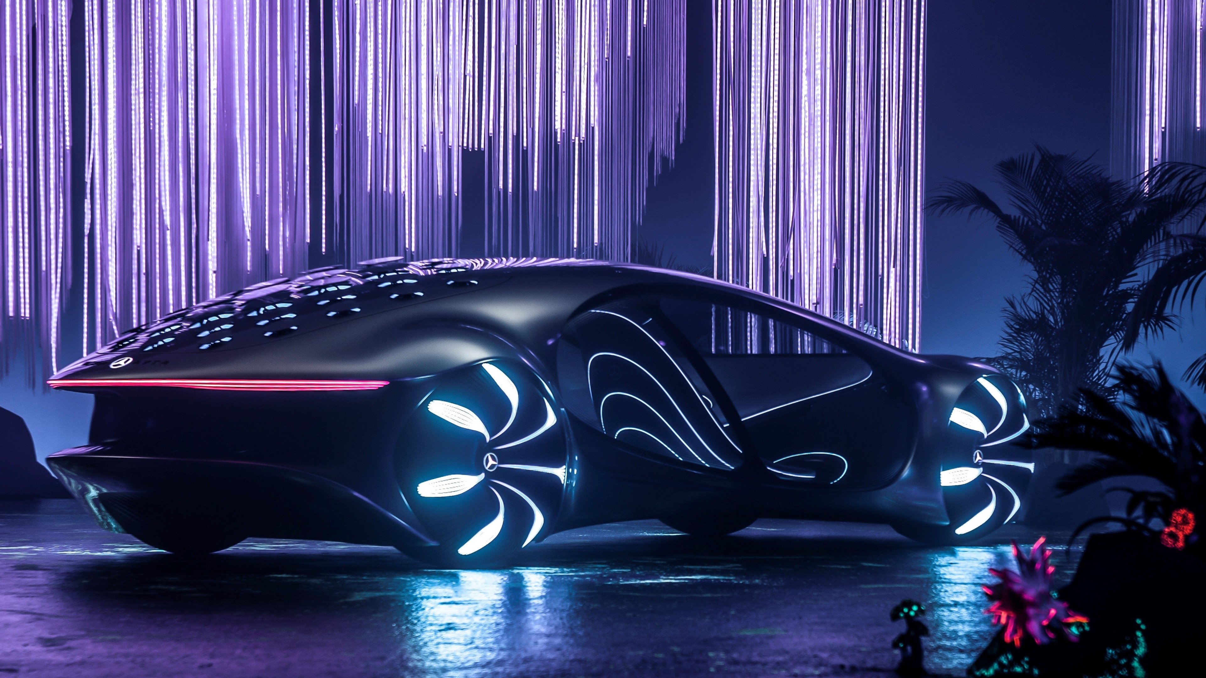 3840x2160 Wallpaper Mercedes Benz VISION AVTR, CES Electric Cars, 4K, Cars & Bikes, Desktop