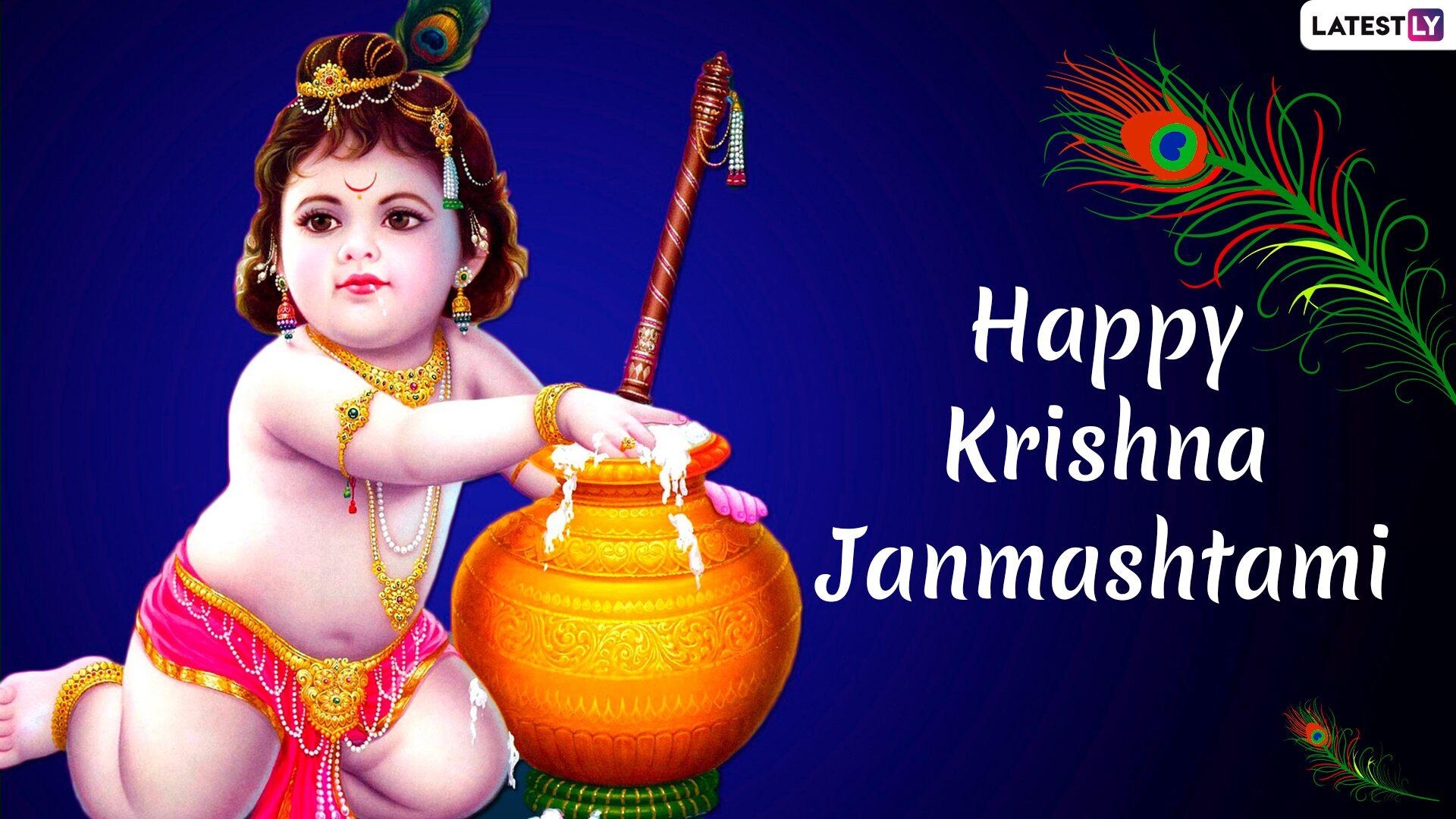 1920x1080 Janmashtami Image & Lord Krishna HD Wallpaper for Free Download, Desktop