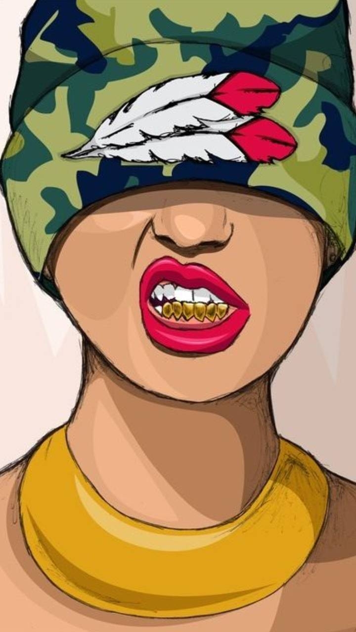 720x1280 Camo gold grill wallpaper by.zedge.net, Phone