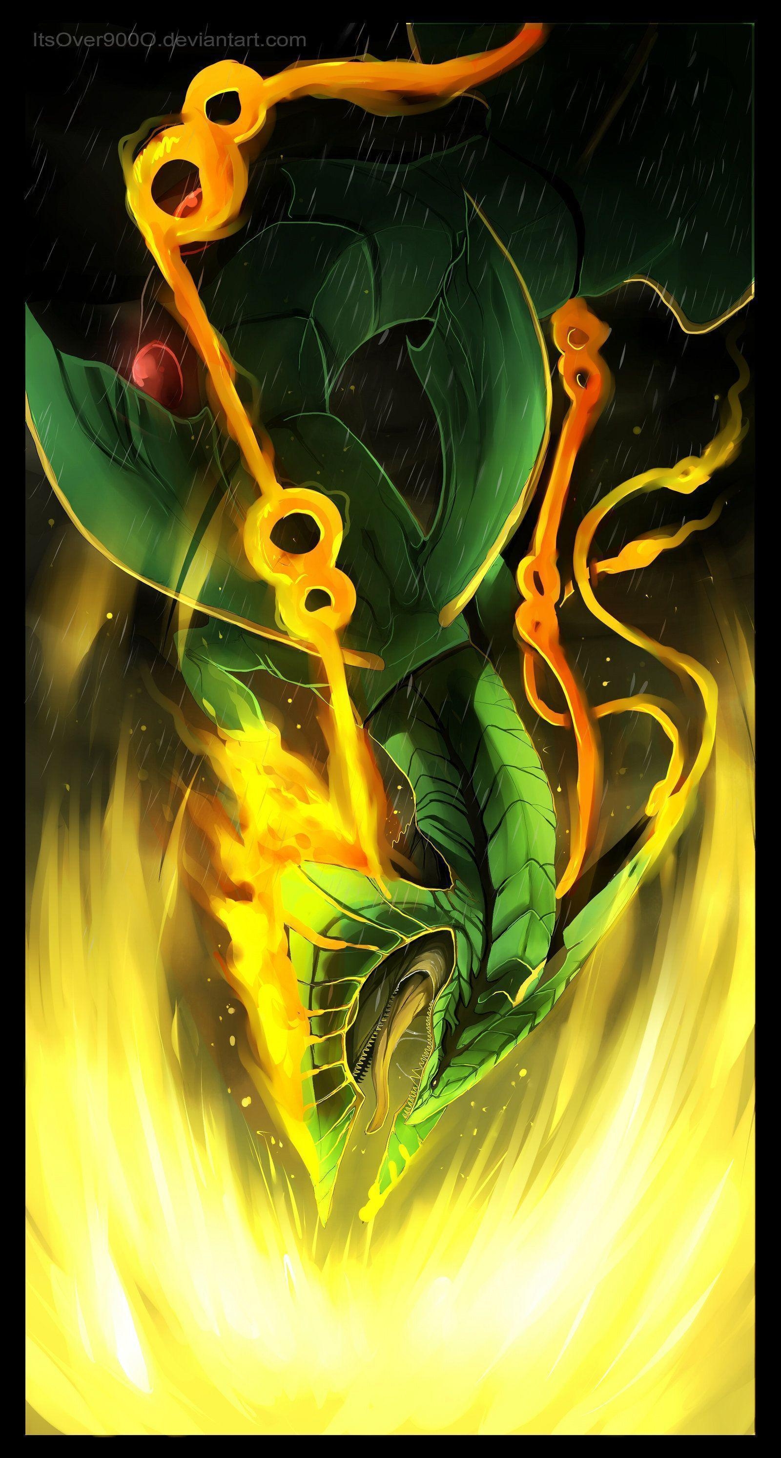 1600x2990 Mega Rayquaza: Dragon Ascent, Phone