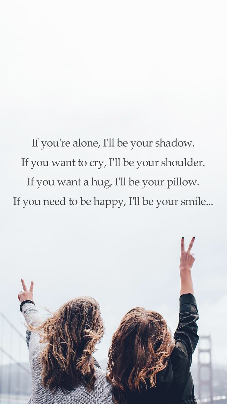 750x1340 Downloaded From Wallpaper. App Id466993271. Thousands Of H. Friendship Quotes Wallpaper, Best Friend Wallpaper, Friends Wallpaper, Phone