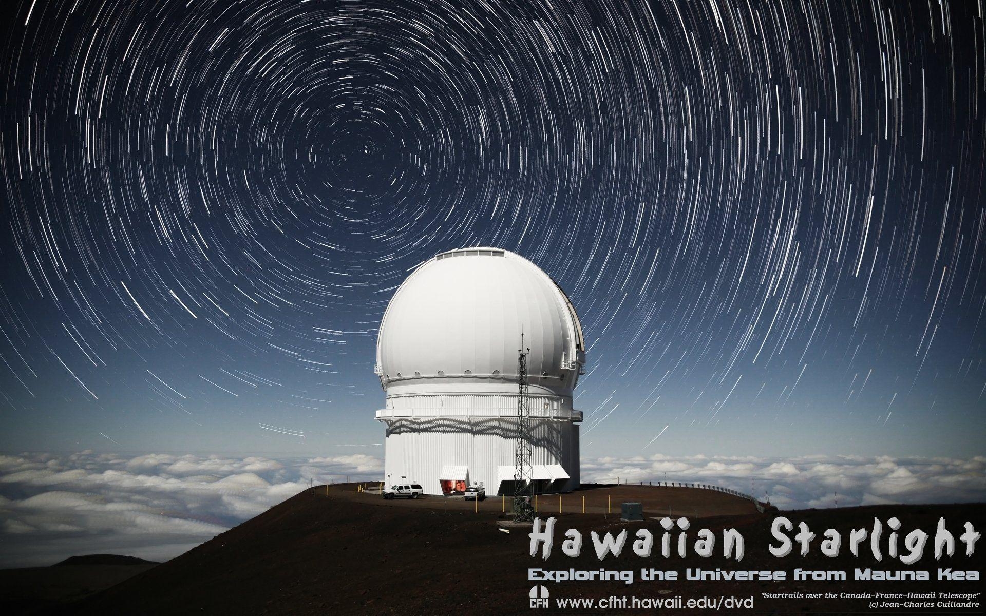 1920x1200 Hawaiian Starlight Film the Universe from Mauna Kea, Desktop