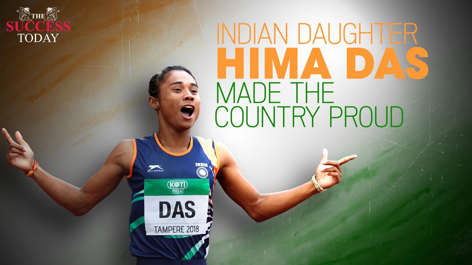 1920x1080 Indian Daughter Hima Das made the Country proud, Desktop