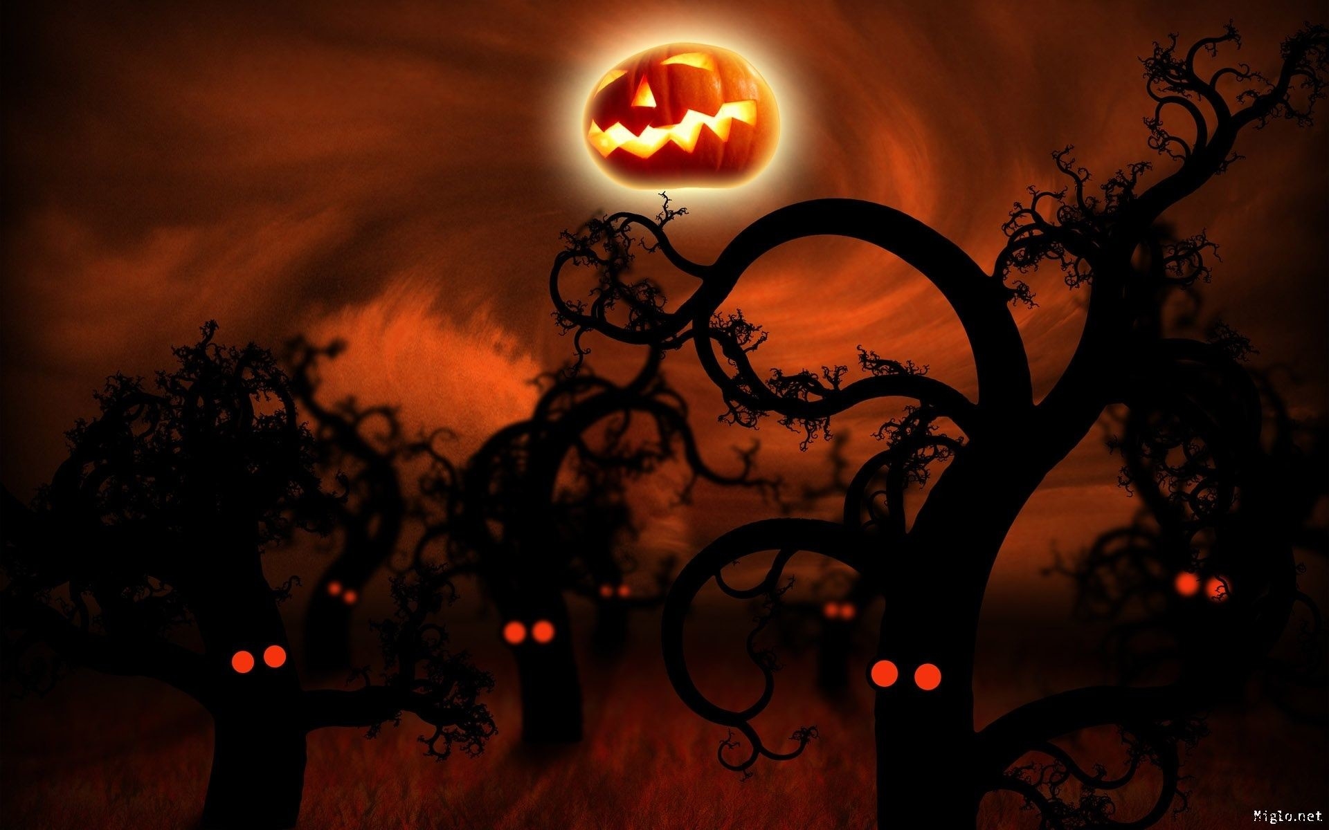 1920x1200 Scary Happy Halloween Wallpaper background picture, Desktop