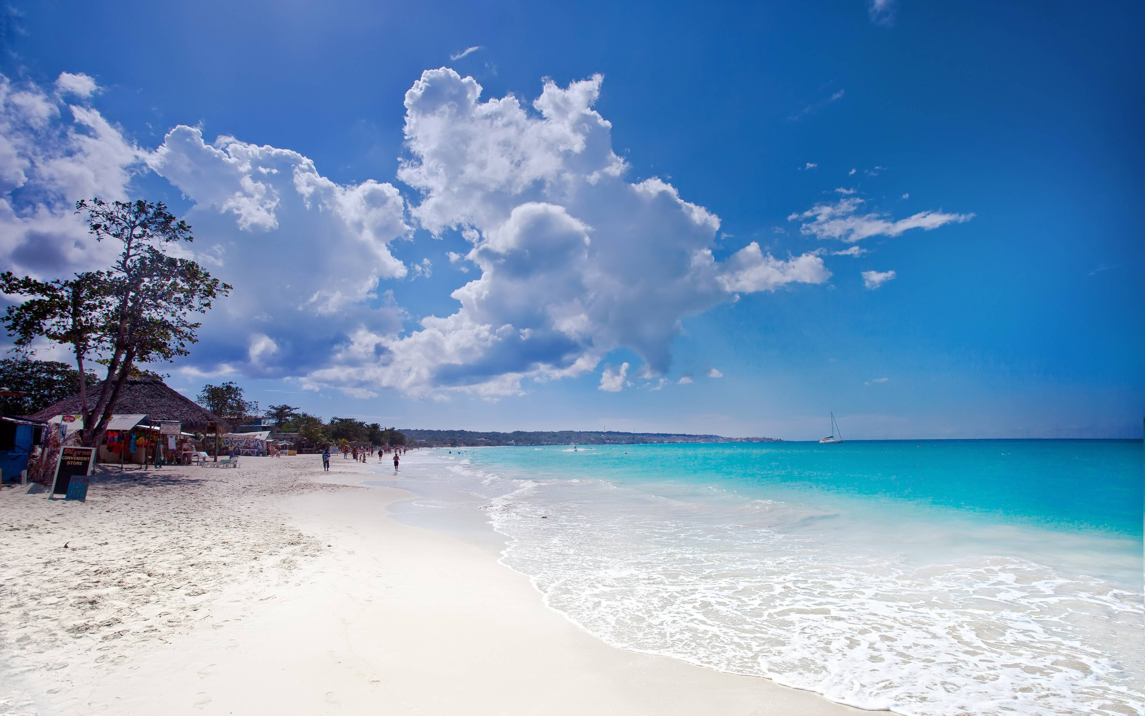 3840x2400 Jamaica, Negril Widescreen Wallpaper. Wide Wallpaper.NET, Desktop