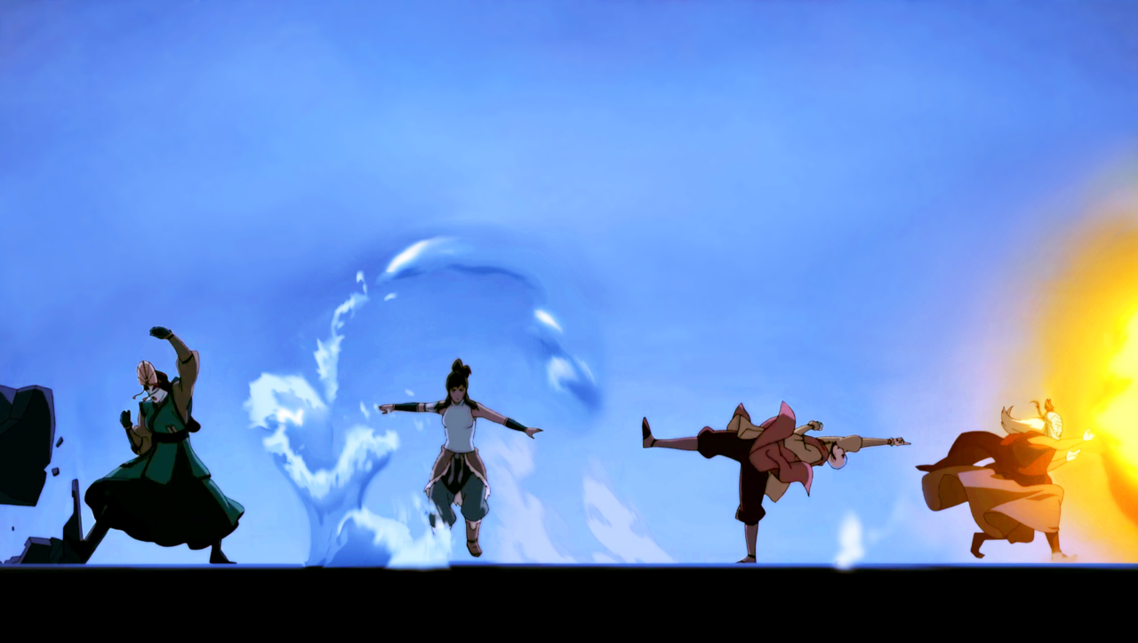 1280x730 Team Avatar Aang Legend Of Korra, Desktop